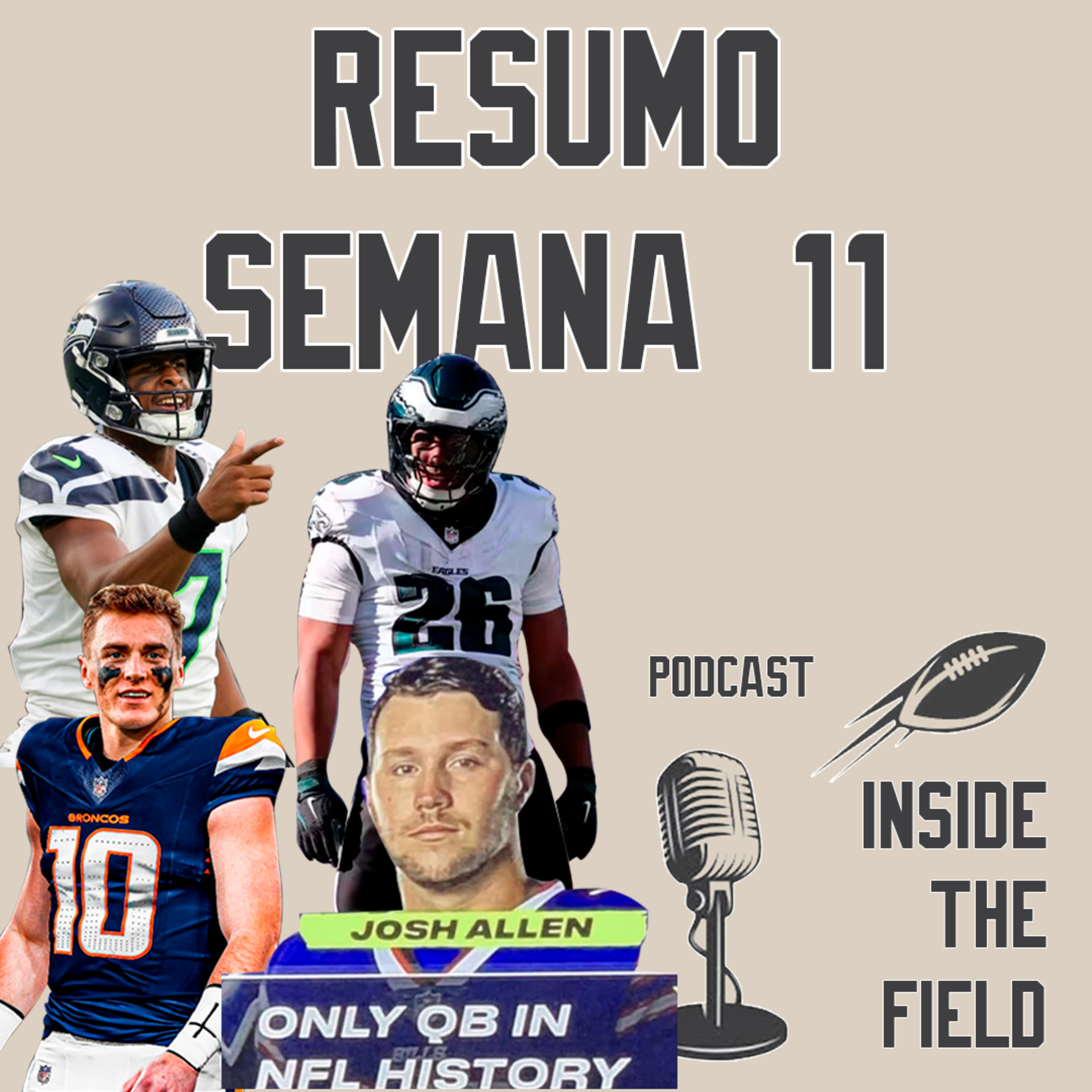 Inside The Field - 36 - Resumo Semana 11 da NFL episode artwork