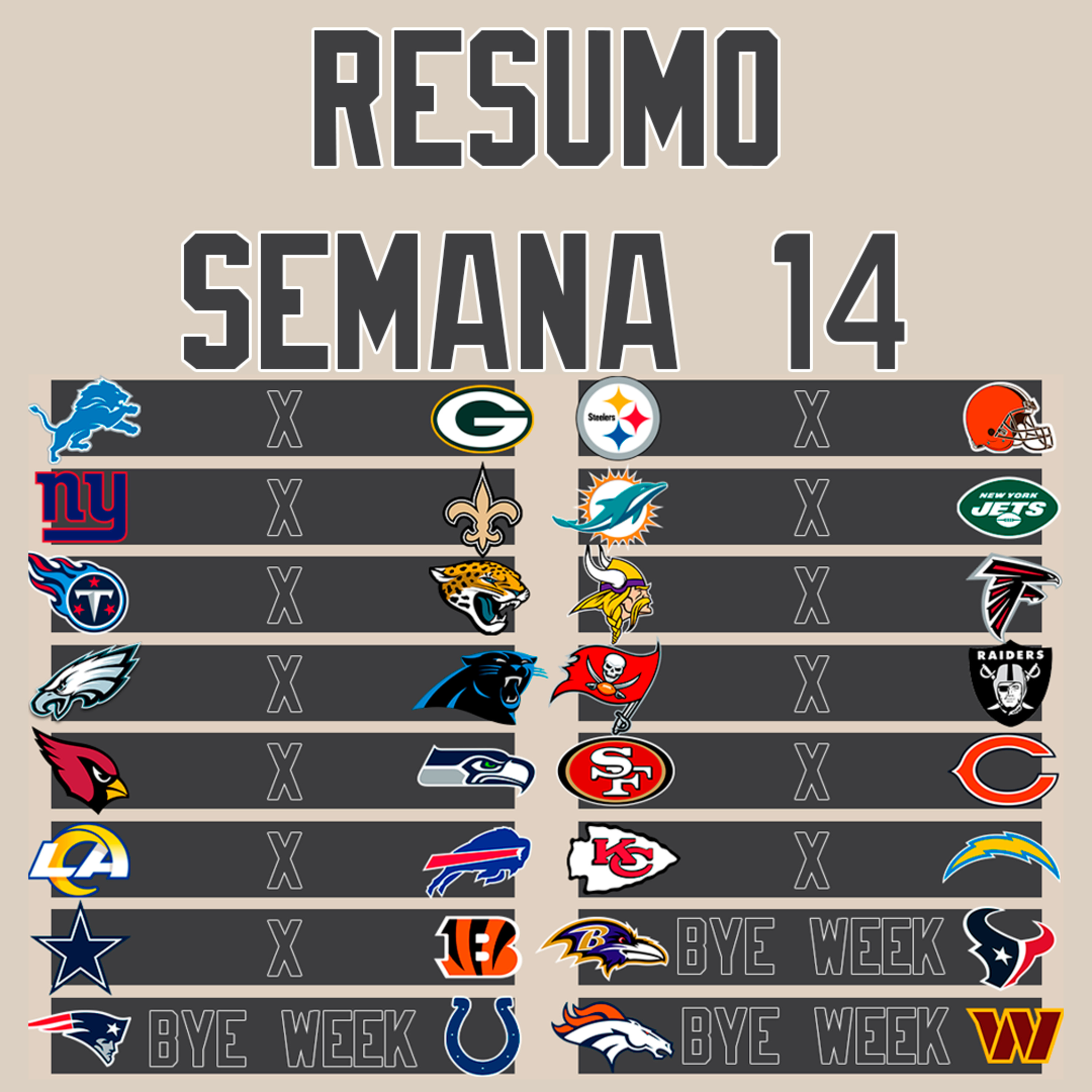 Inside The Field - 41 - Previsões Semana 14 da NFL episode artwork