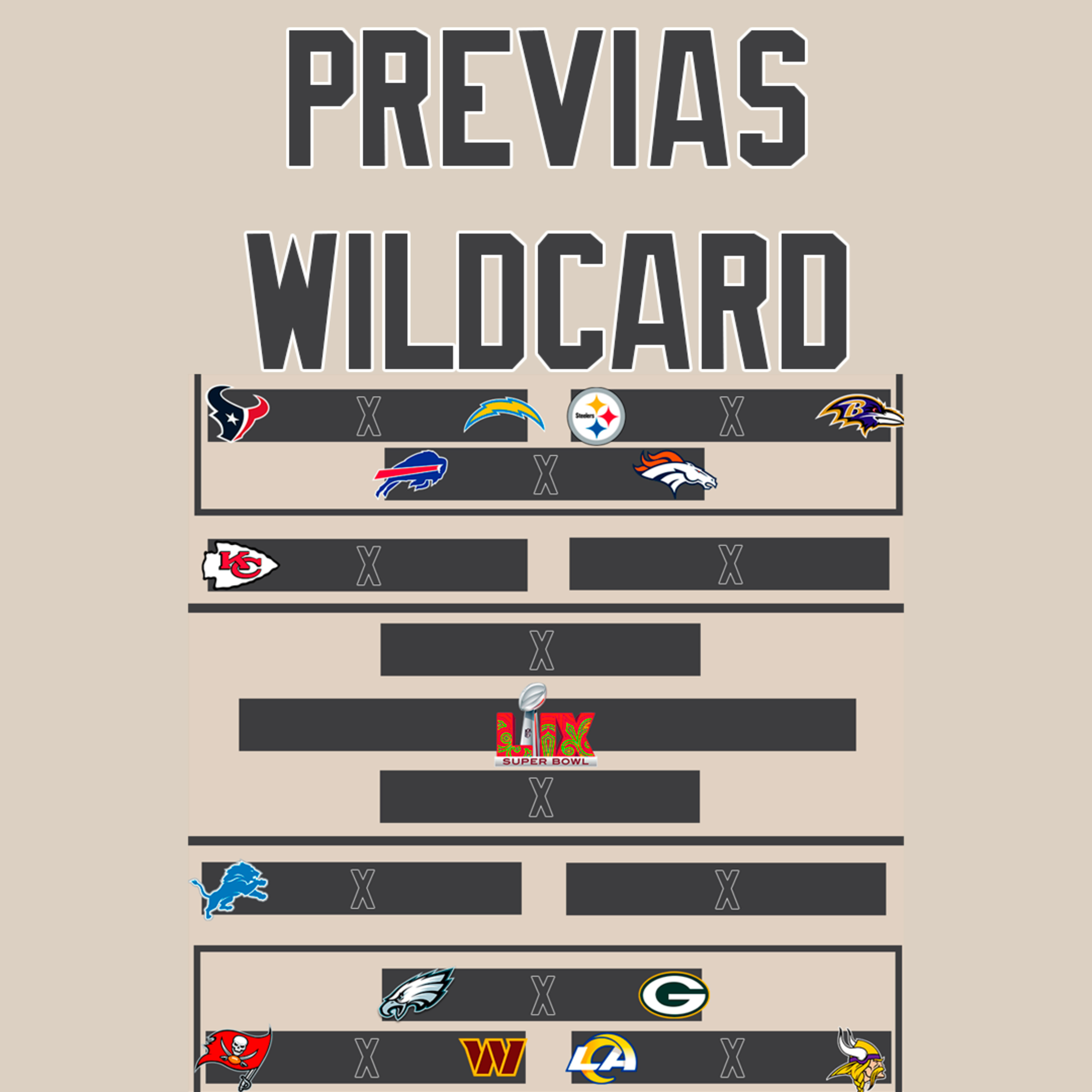 Inside The Field - 51 - Previsões Wildcard da NFL episode artwork