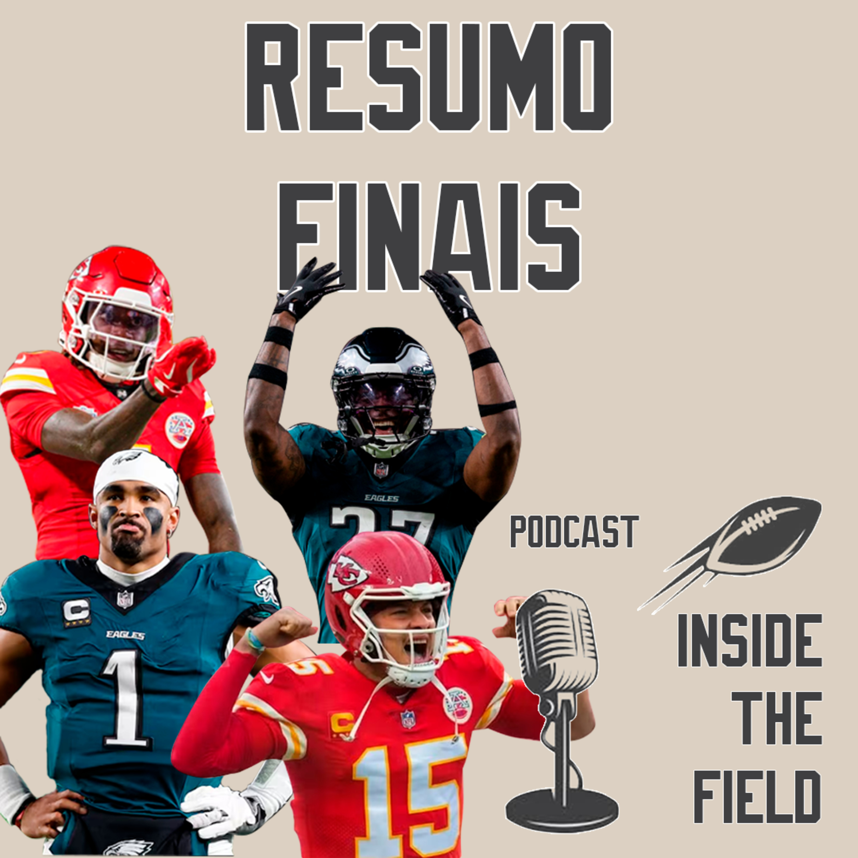 Inside The Field - 56 - Resumo Finais de Conferencia da NFL episode artwork