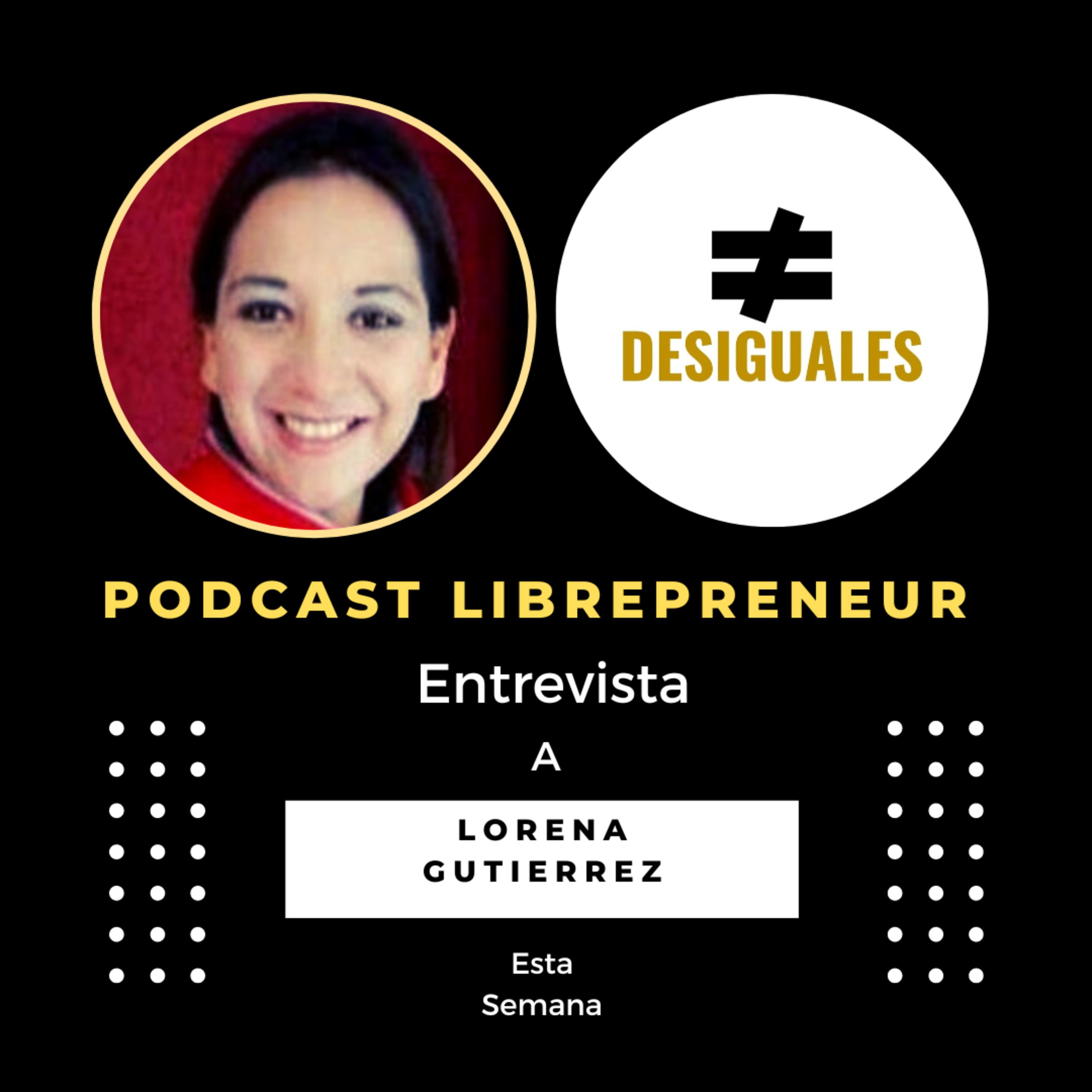 #DESIGUALES 42 LORENA GUTIERREZ episode artwork