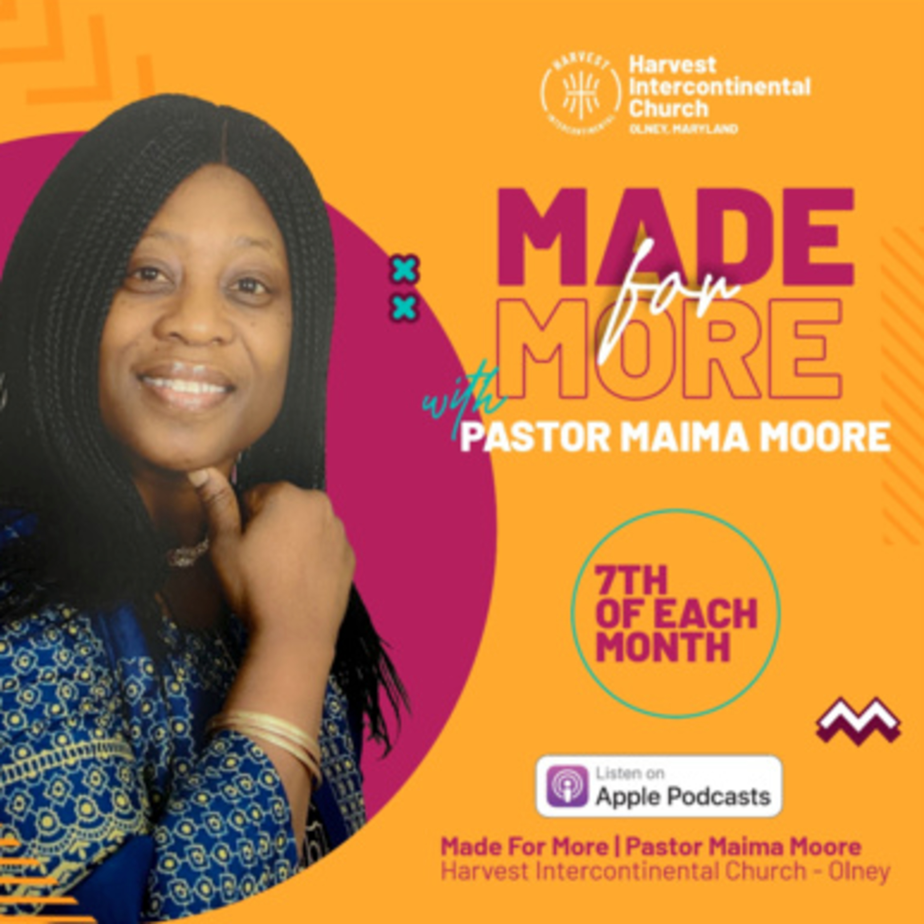 Made For More | Pastor Maima Moore episode artwork