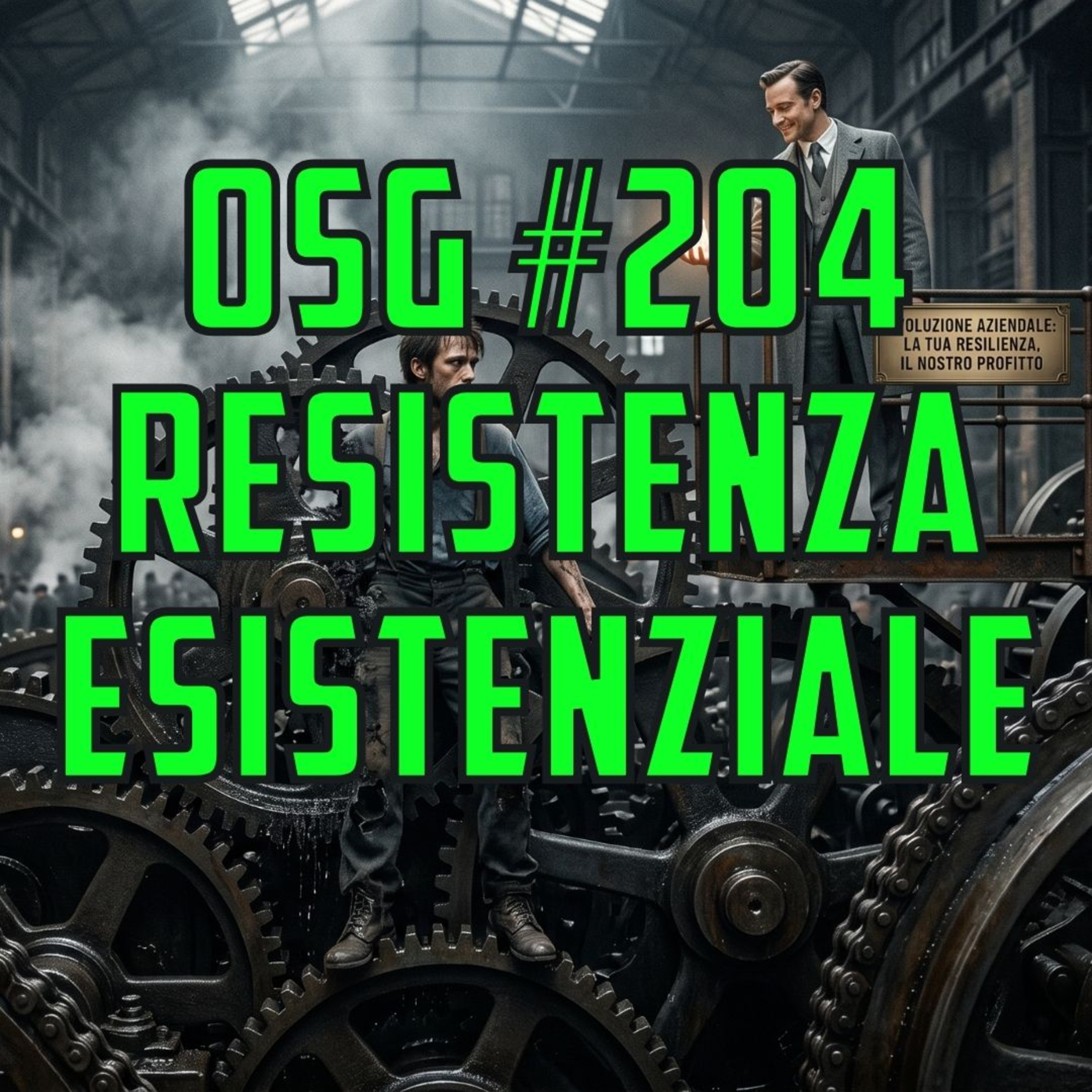 RESISTENZA ESISTENZIALE: evolvere per non essere addomesticati. OSG #204 episode artwork