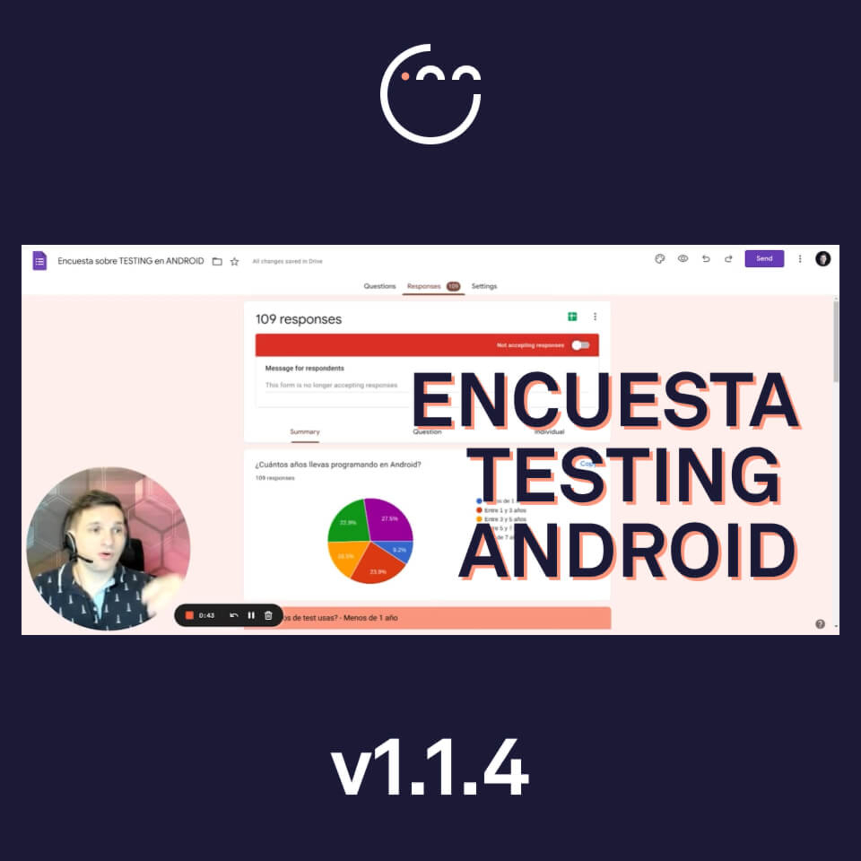 114. RESULTADOS encuesta sobre Tipos de TESTS en ANDROID en el día a día episode artwork