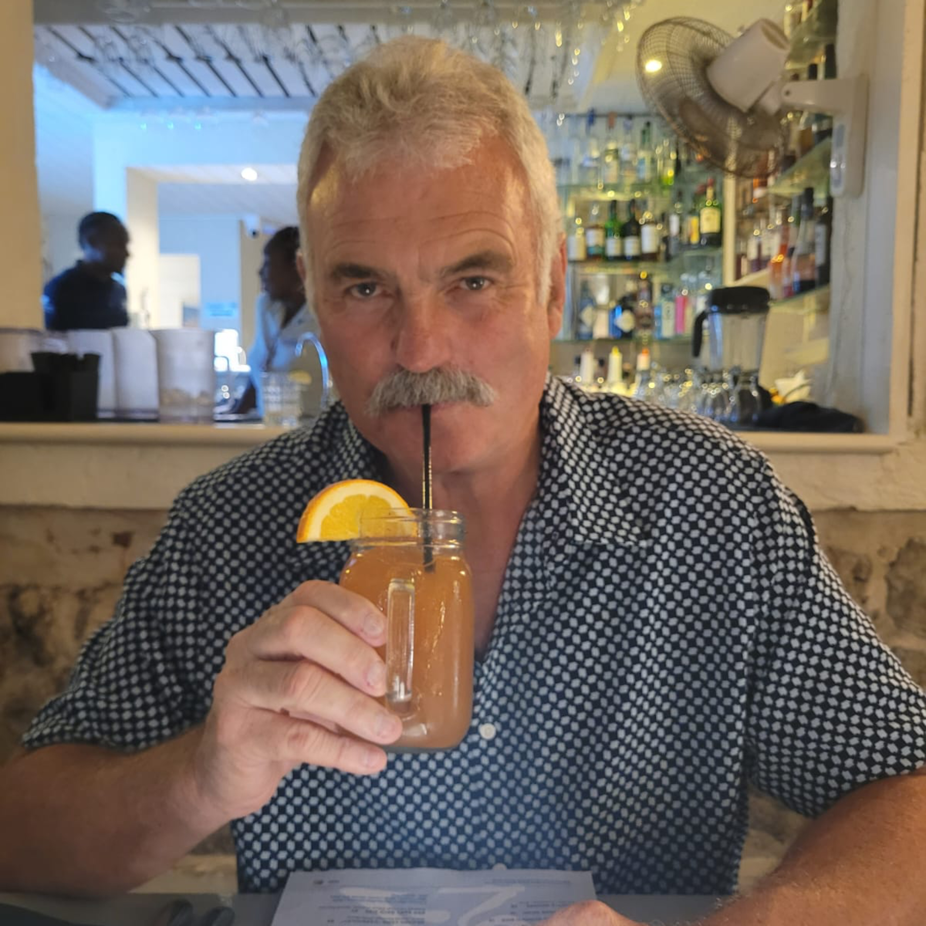 DON TOPLEY's postcard from Barbados.