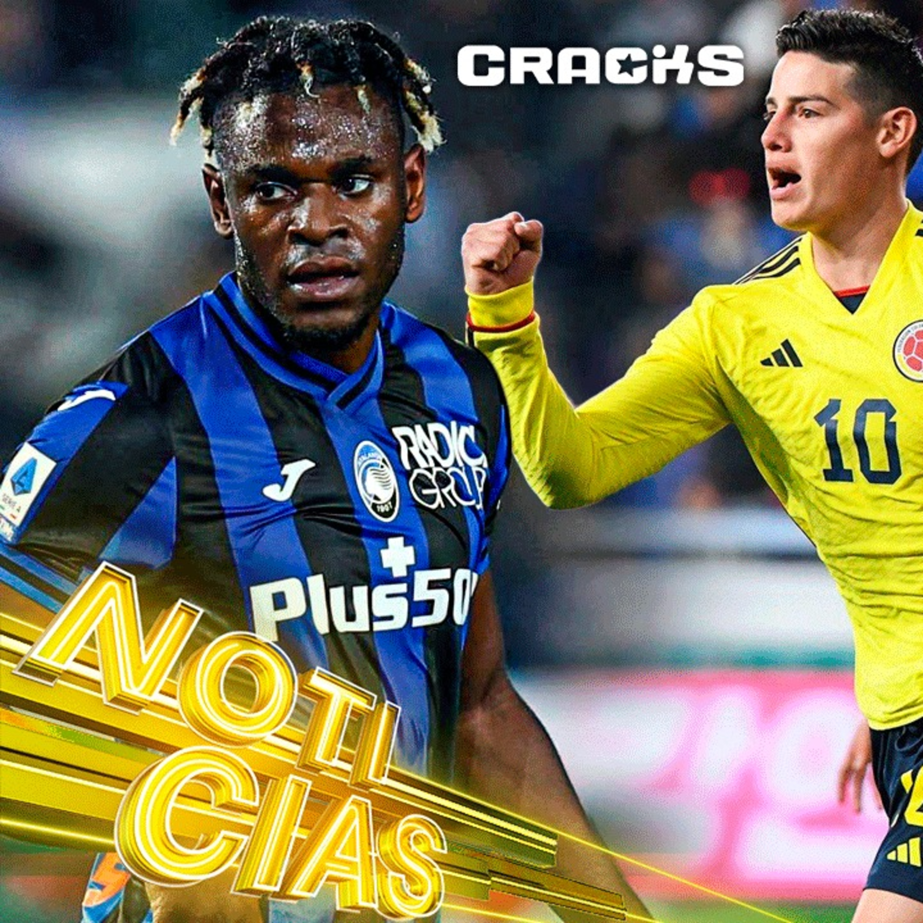 ¿JAMES podrá jugar contra JAPÓN? | SORTEOS de LIBERTADORES y SUDAMERICANA | esperan SALIDA de ZAPATA | Cracks Colombia 27 Mar. episode artwork