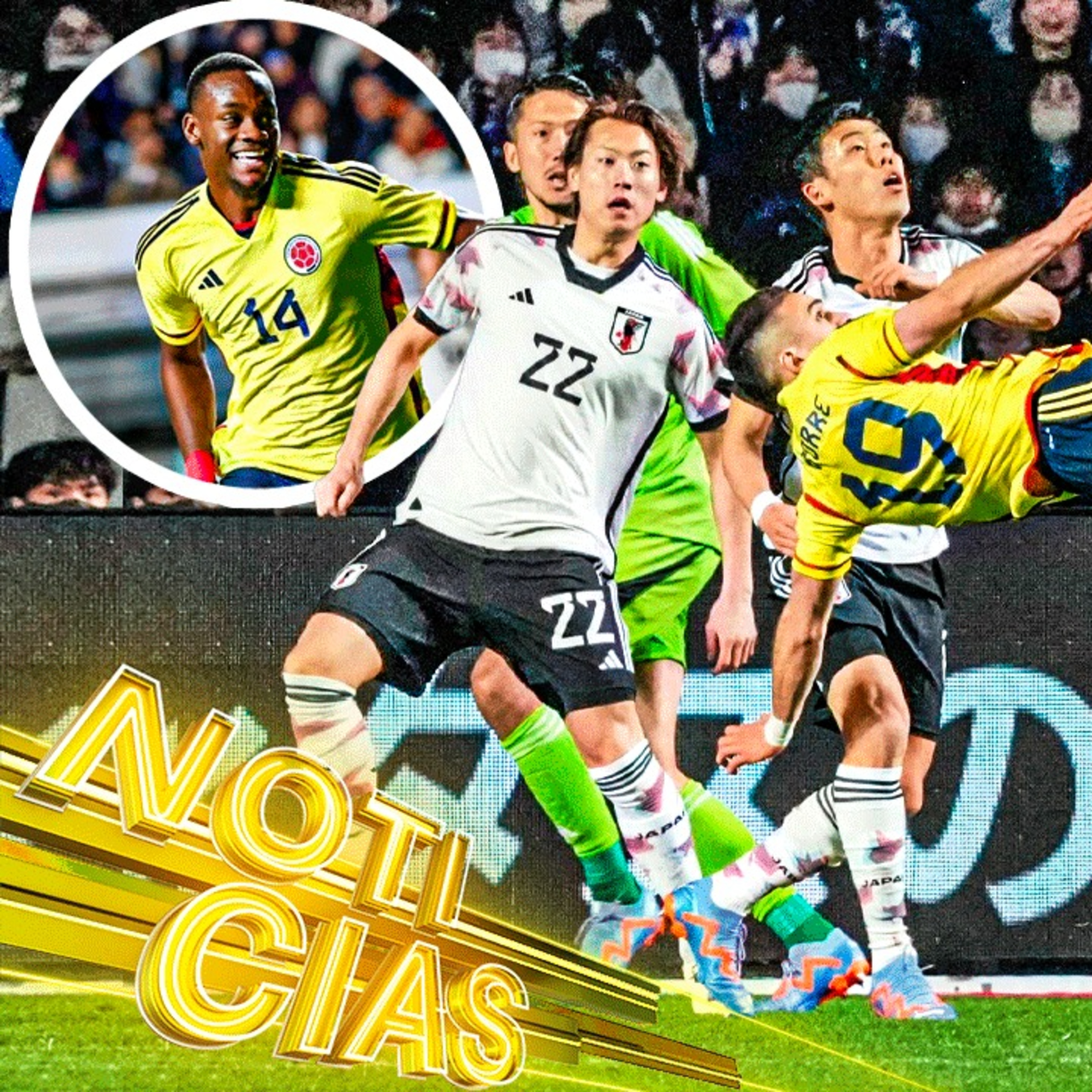 COLOMBIA 2-1 JAPÓN RESUMEN COMPLETO | GOLAZO de CHILENA de RAFAEL SANTOS BORRÉ | Cracks Colombia 28 Mar. episode artwork