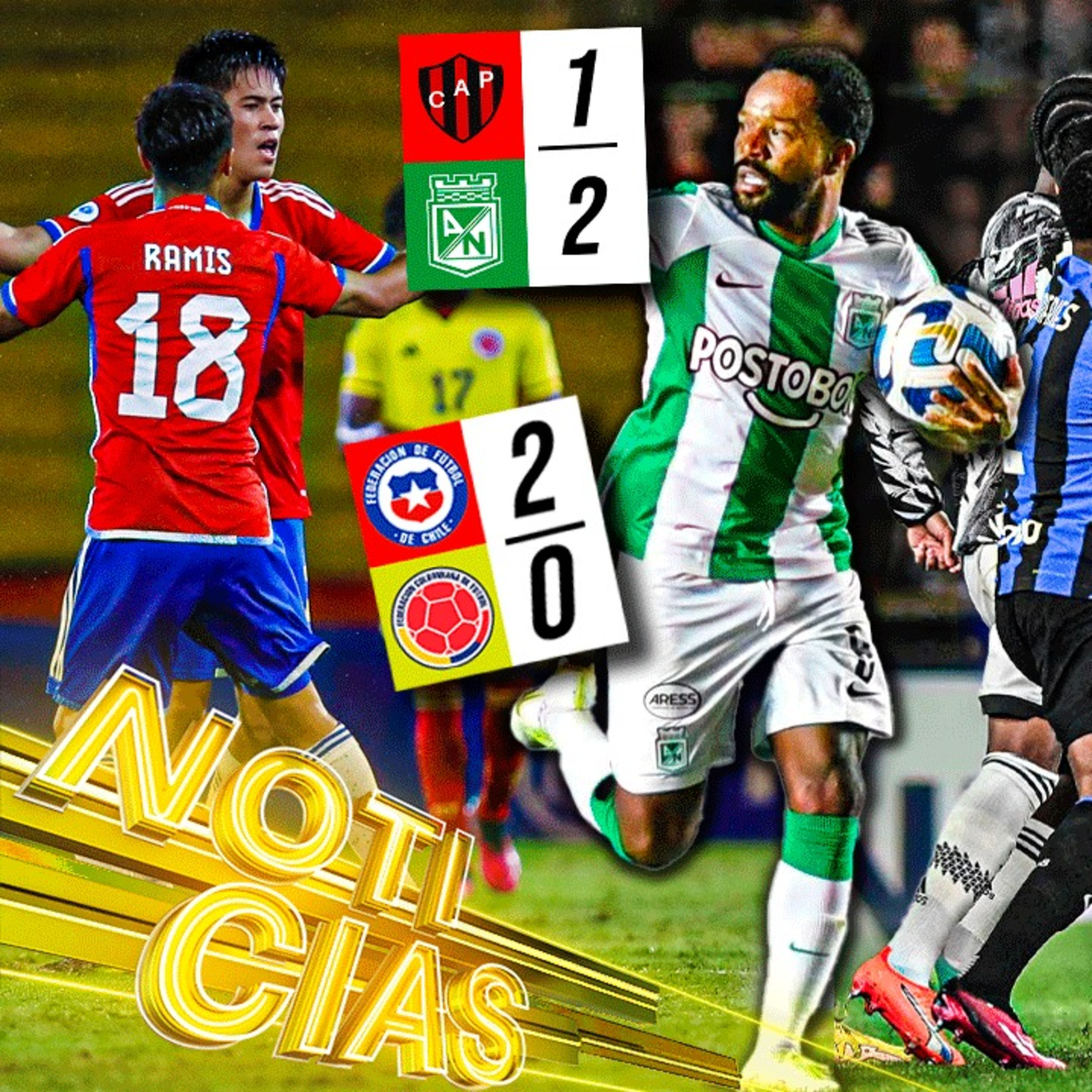 ¿Por qué CUADRADO le PEGÓ un PUÑO ? | ¡COLOMBIA es ELIMINADO! | NACIONAL 2 -1 PATRONATO RESUMEN | Cracks Colombia 5 Abr. episode artwork