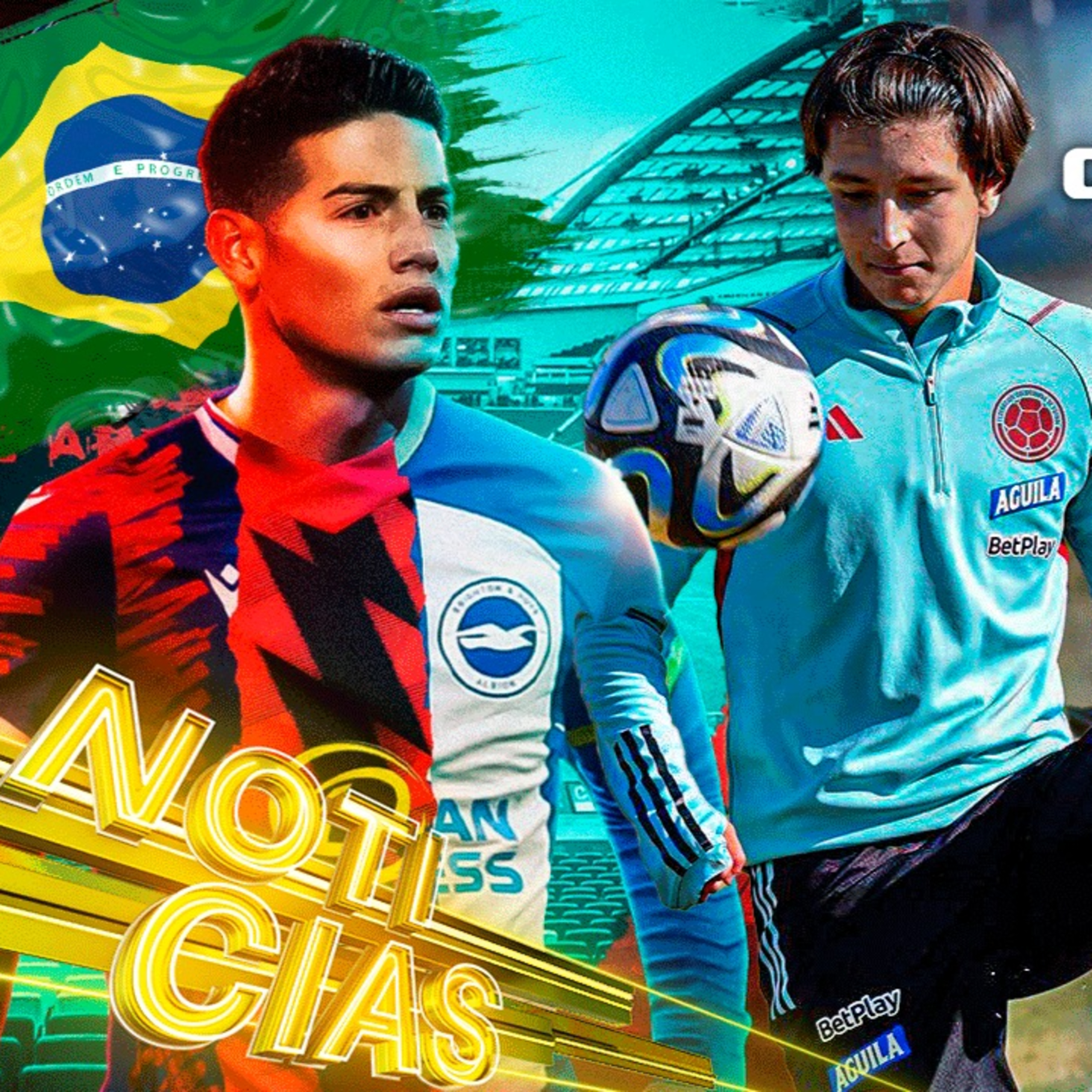 Los "MEJORES" de la SUB20 de COLOMBIA | DE NUEVO van por JAMES | ZAPATA vuelve a ser BAJA episode artwork