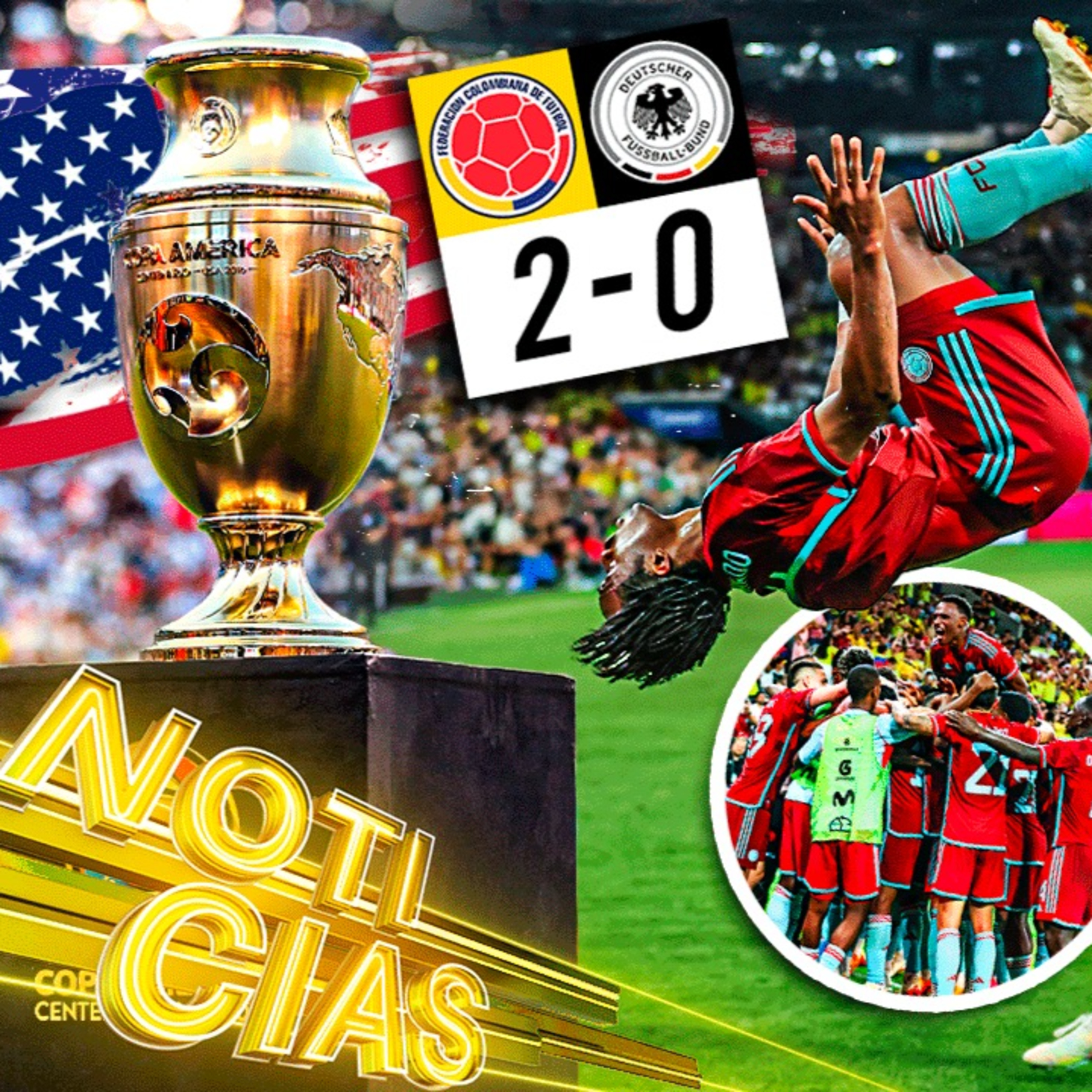 ¡TRIUNFO HISTÓRICO! COLOMBIA 2-0 ALEMANIA | la COPA AMÉRICA se jugará en USA | NO quedan BOLETAS episode artwork