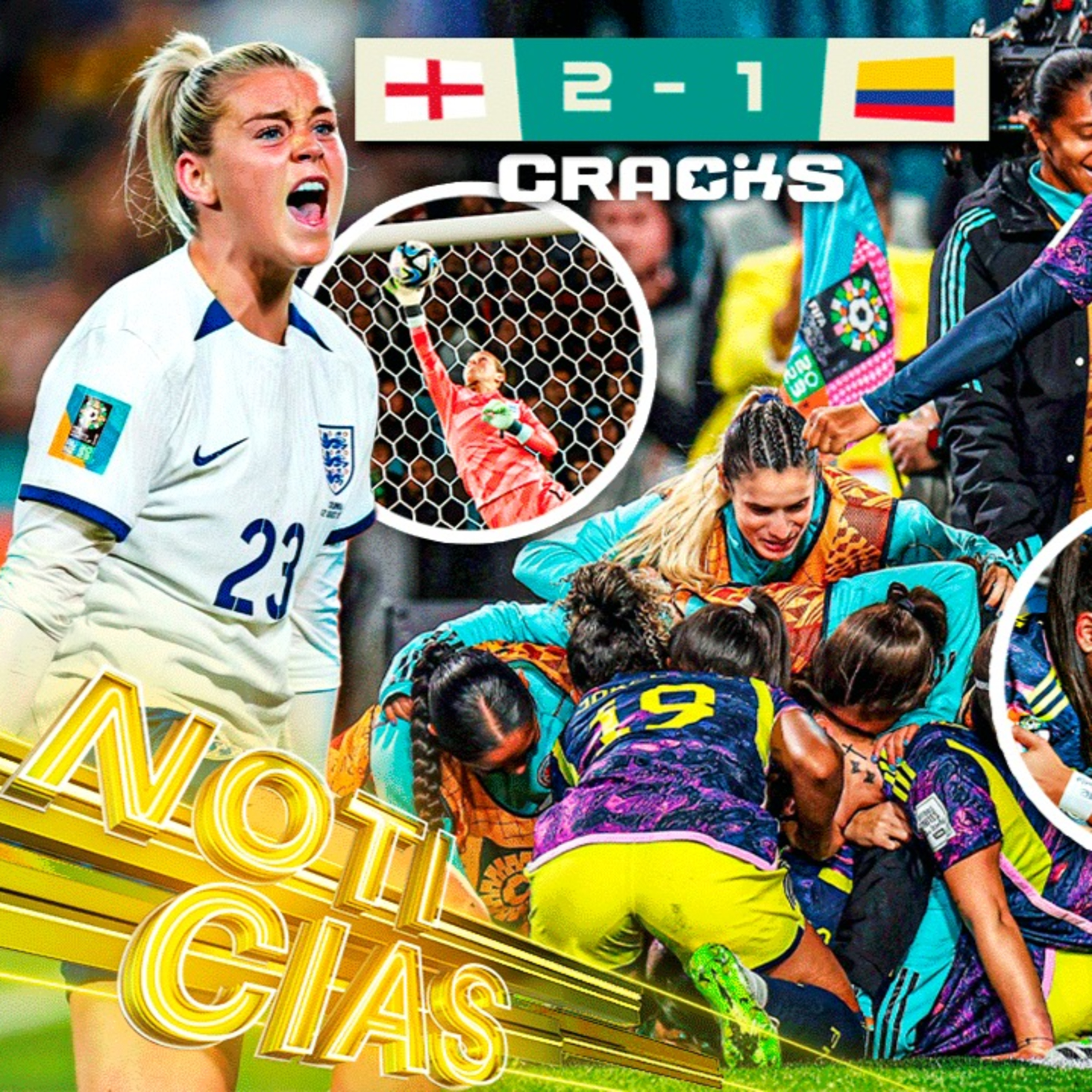 COLOMBlA se despide entre LÁGRIMAS | lNGLATERRA 2-1 COL0MBlA *RESUMEN* | son el ORGULLO del PAÍS episode artwork