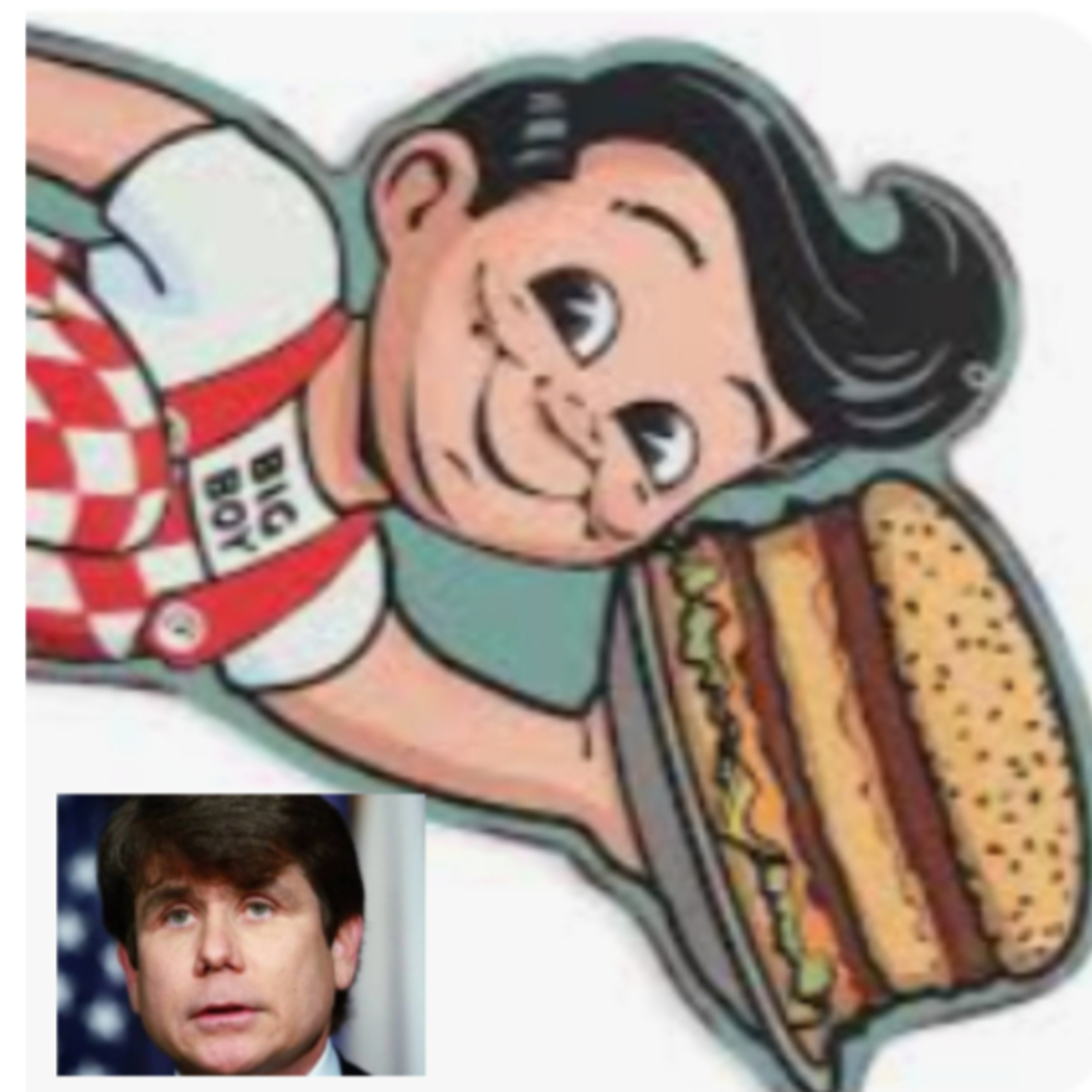 Dimwits, Dipsh*ts, Dufuses, and Dullards (E63, pt. 2): Rod ‘Big Boy’ Blagojevich episode artwork