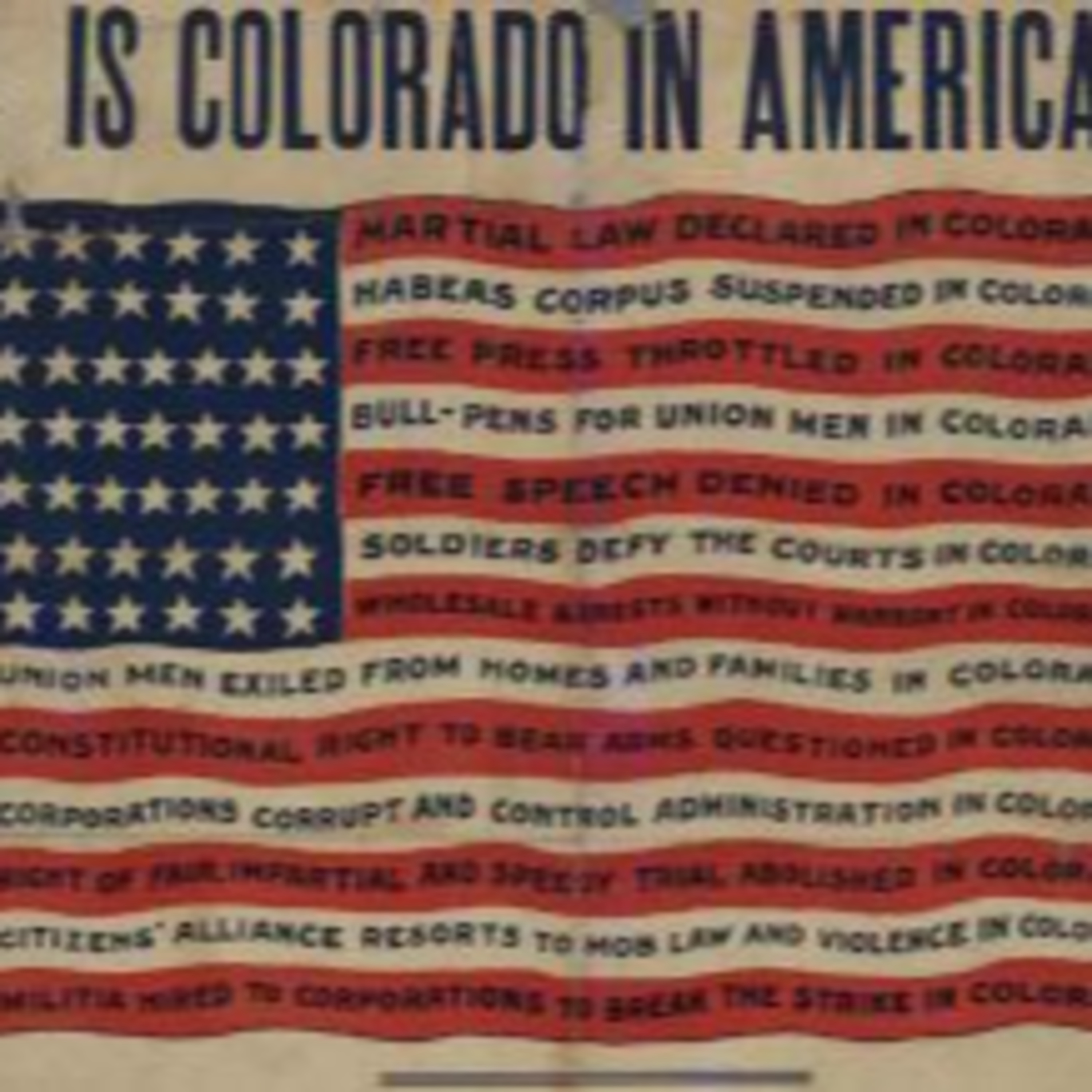 🎙️CWT695: Dynamite, Bull Pens, Blood, & Money: History of the Western Federation of Miners episode artwork