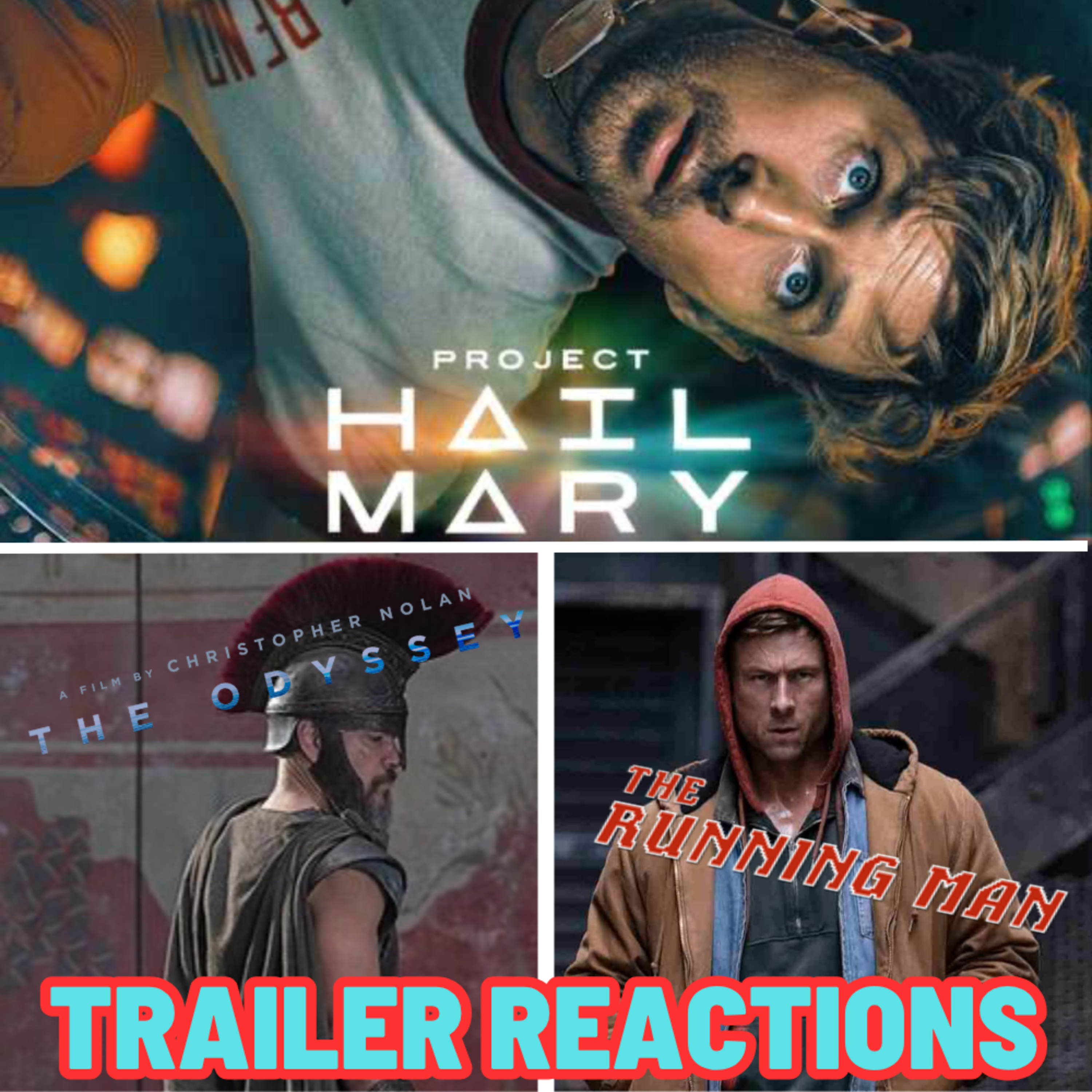 The Odyssey, The Running Man, Project Hail Mary TRAILER REACTIONS | This Week in Movie Trailers episode artwork