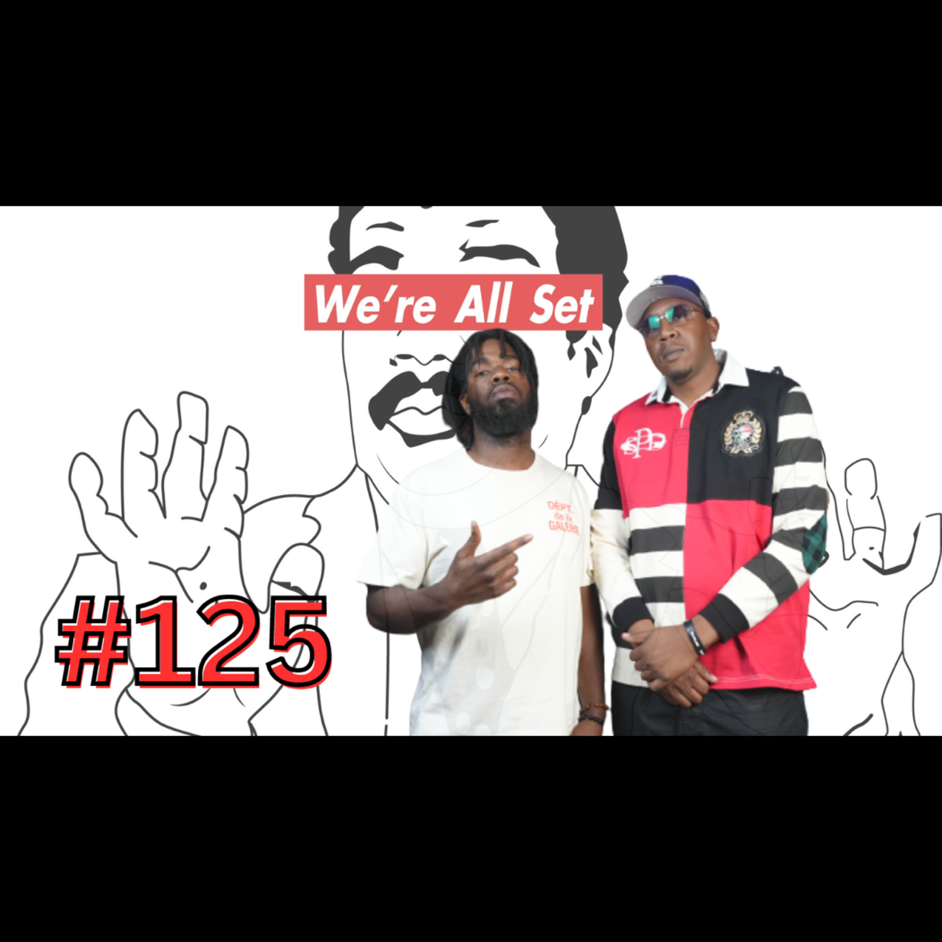 We're All Set Podcast: "Shake and Bake" Episode (6ix9ine; Jonathan Majors; Nashville; Lamar Jackson) episode artwork