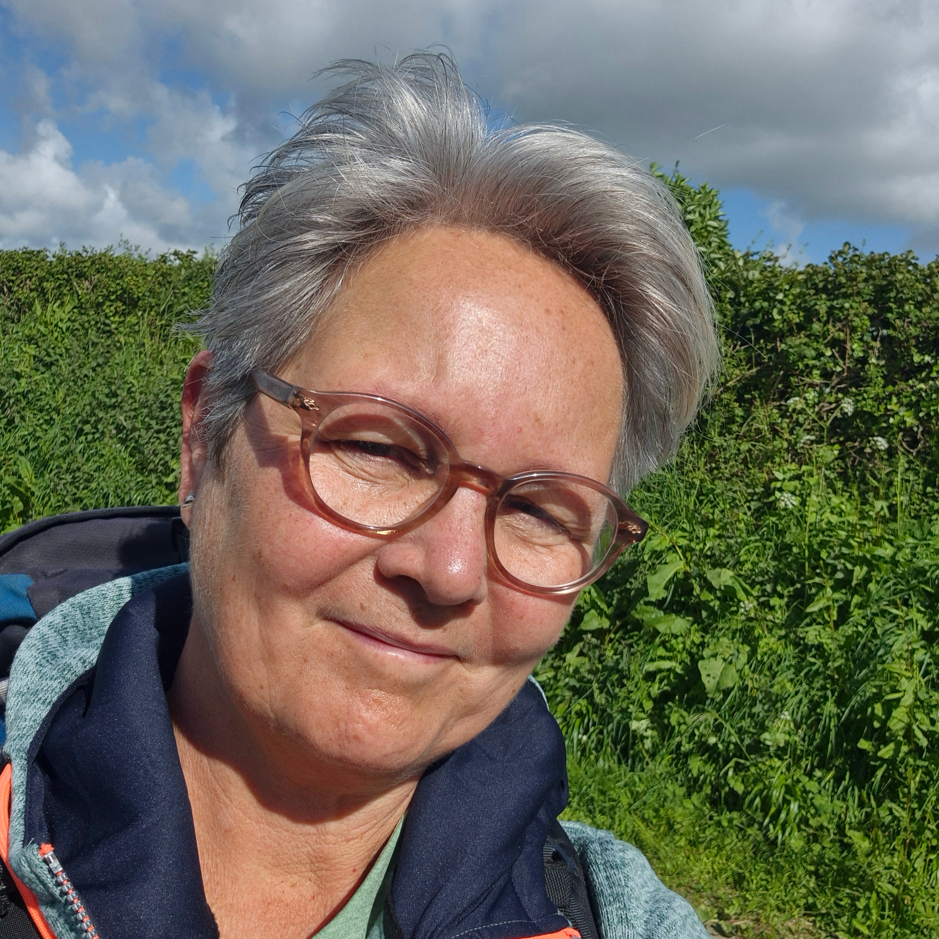Douanierspad (GR 223 Normandië) met Peggy van der Hust.