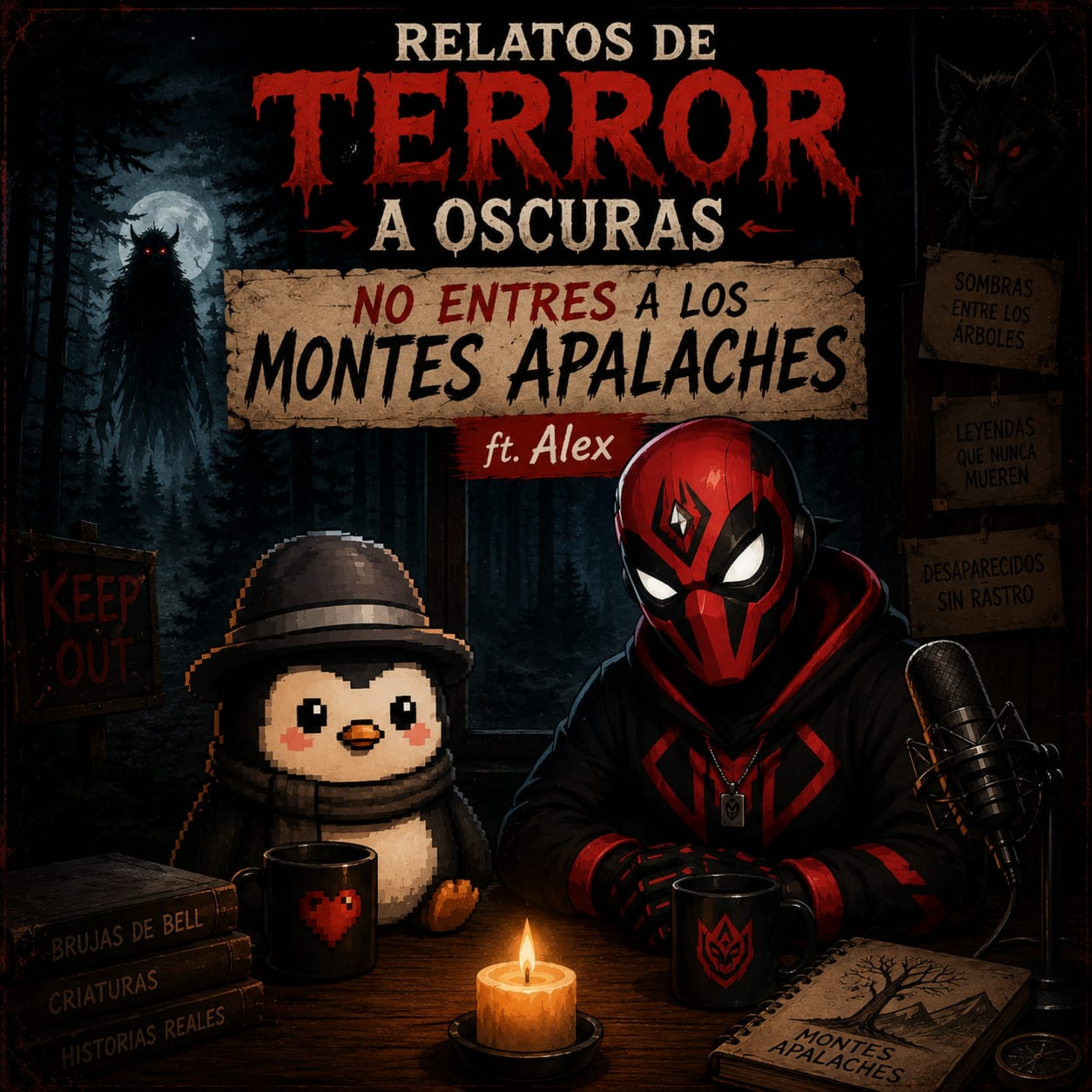 Relatos de Terror a Oscuras: No Entres a los Montes Apalaches ft. Alex