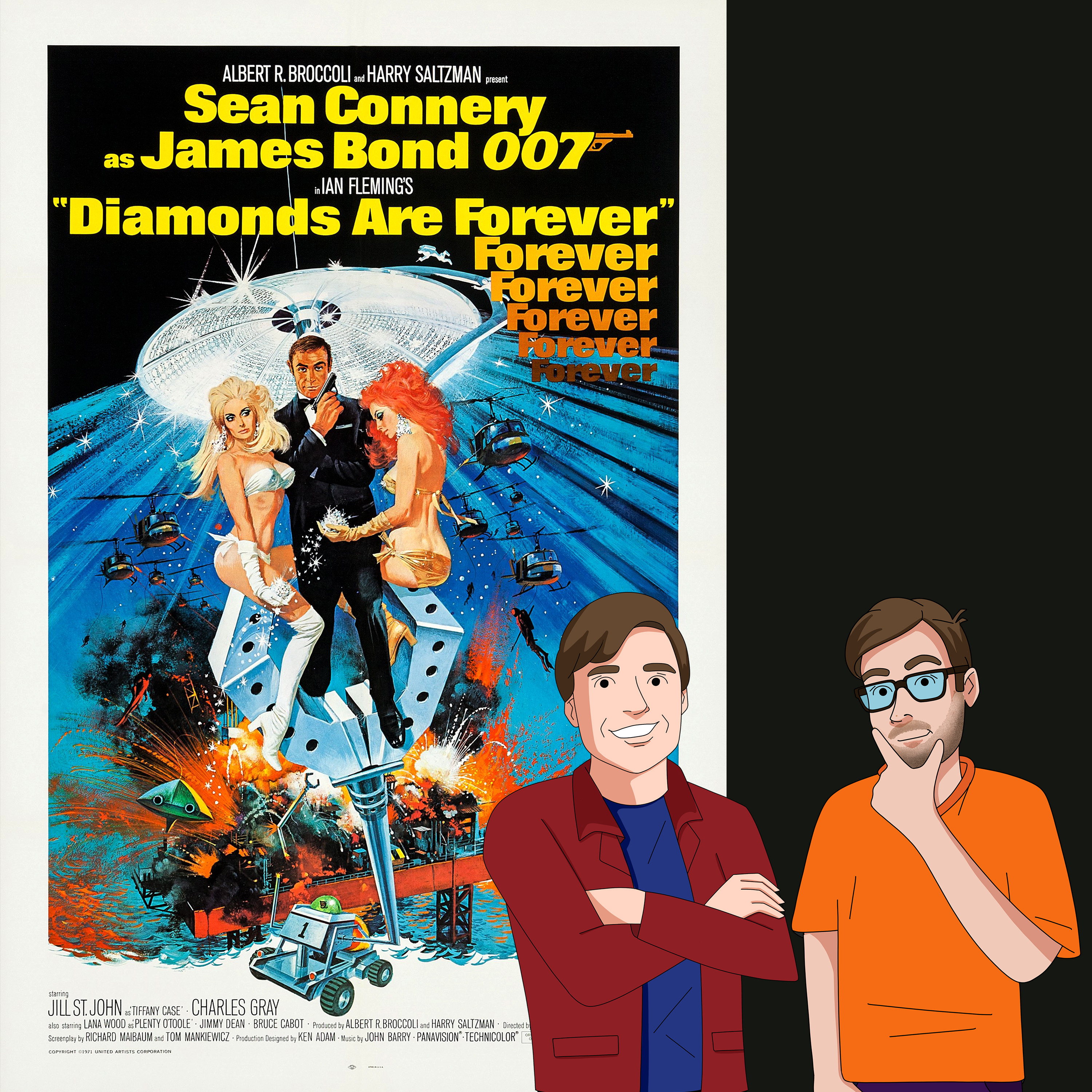 Diamonds are Forever (1971) - Drive-In Double Feature Podcast Episode 149 episode artwork