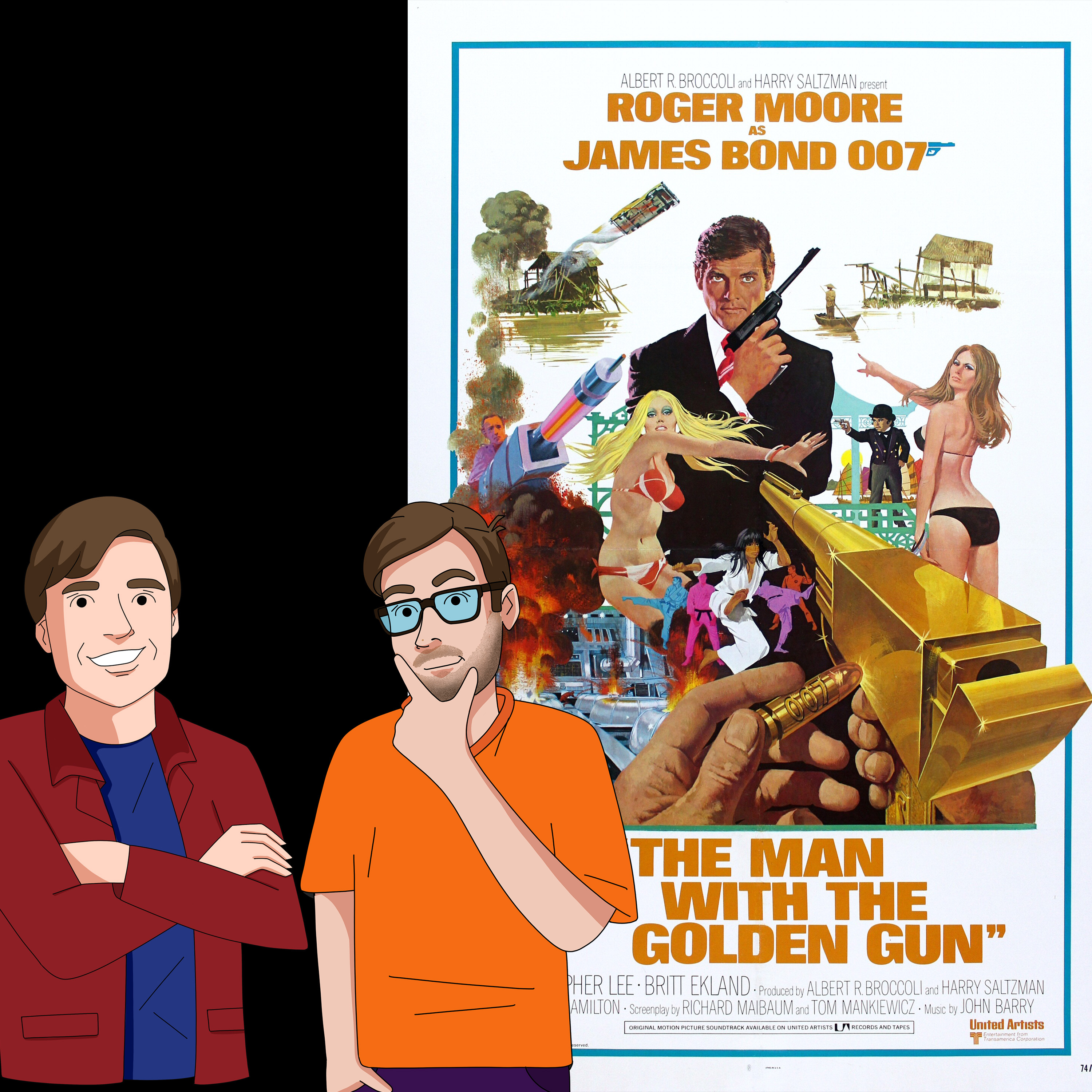 Man with the Golden Gun (1974) - Drive-In Double Feature Podcast Episode 165 episode artwork