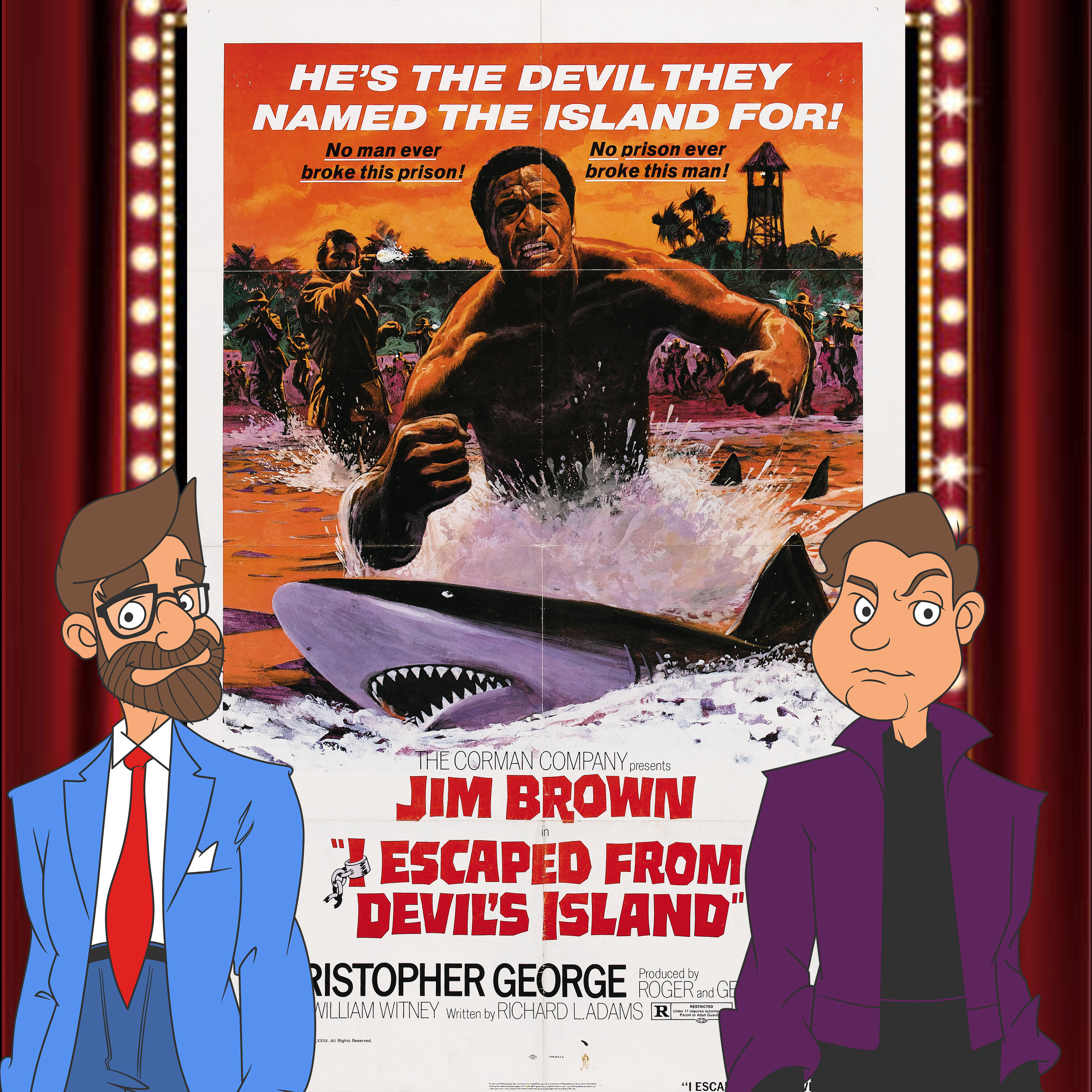 I Escaped from Devil's Island (1973) - Drive-In Double Feature Podcast Episode 170 episode artwork