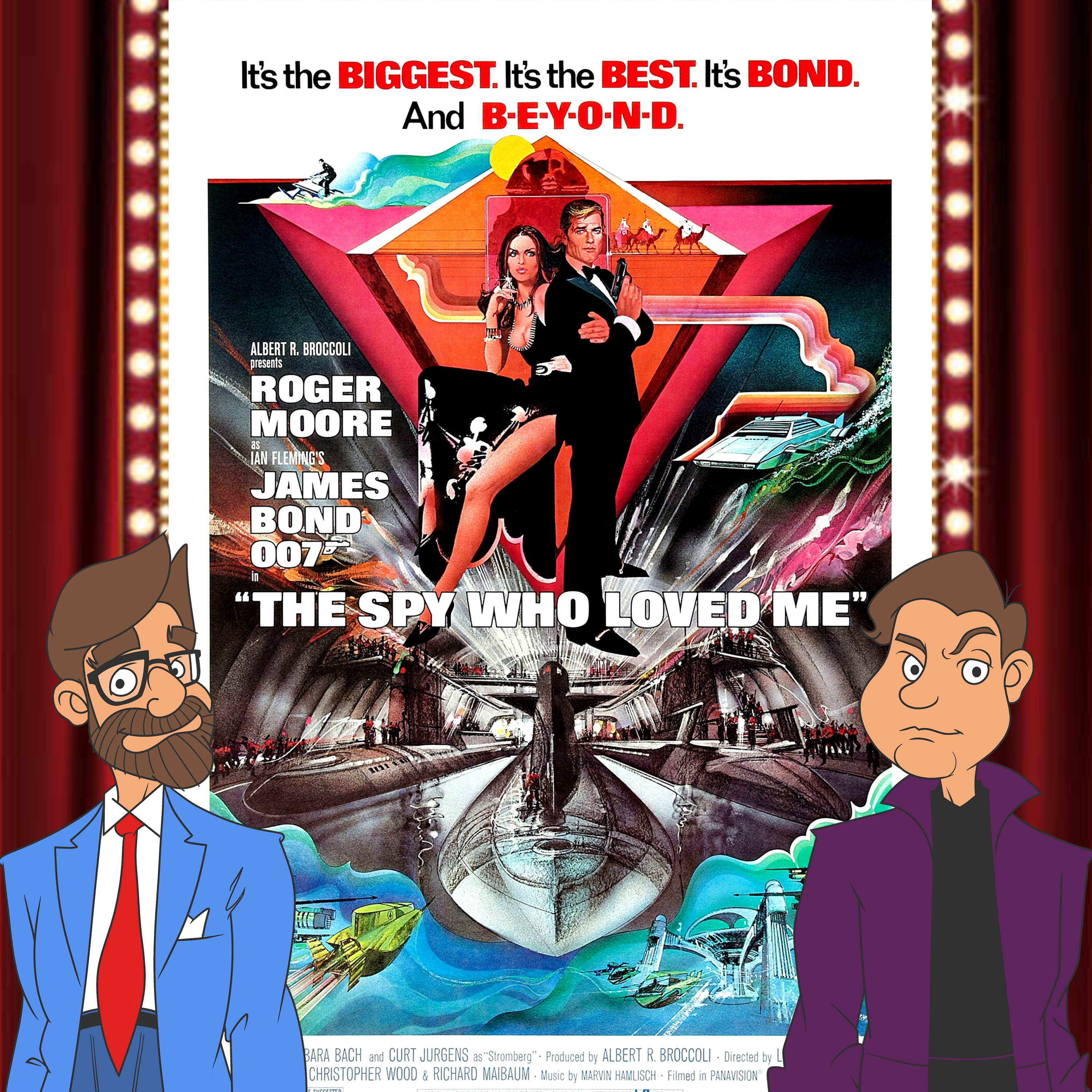 The Spy Who Loved Me (1977) - Drive-In Double Feature Podcast Episode 173 episode artwork