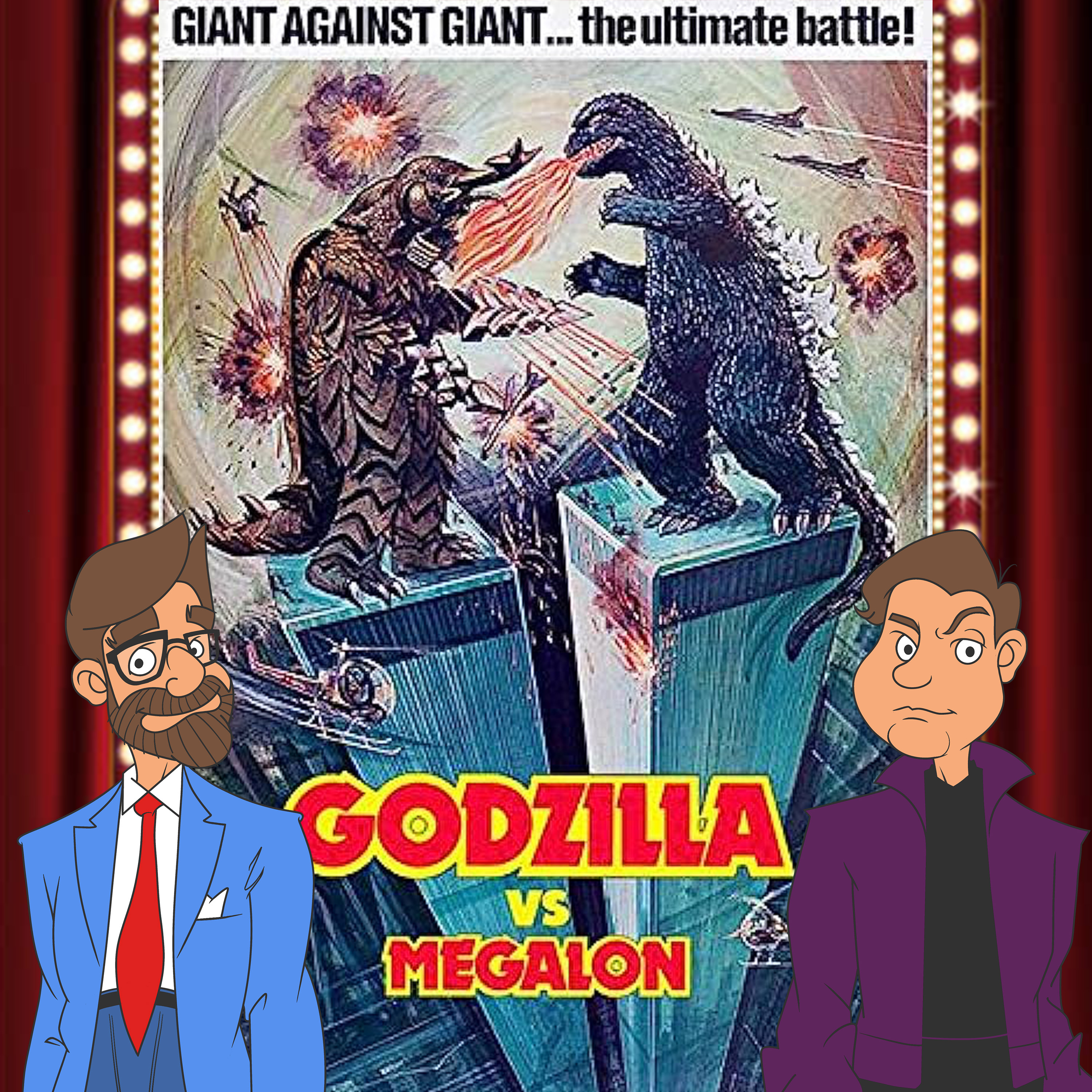 Godzilla vs Megalon (1973) - Drive-In Double Feature Podcast Episode 174 episode artwork