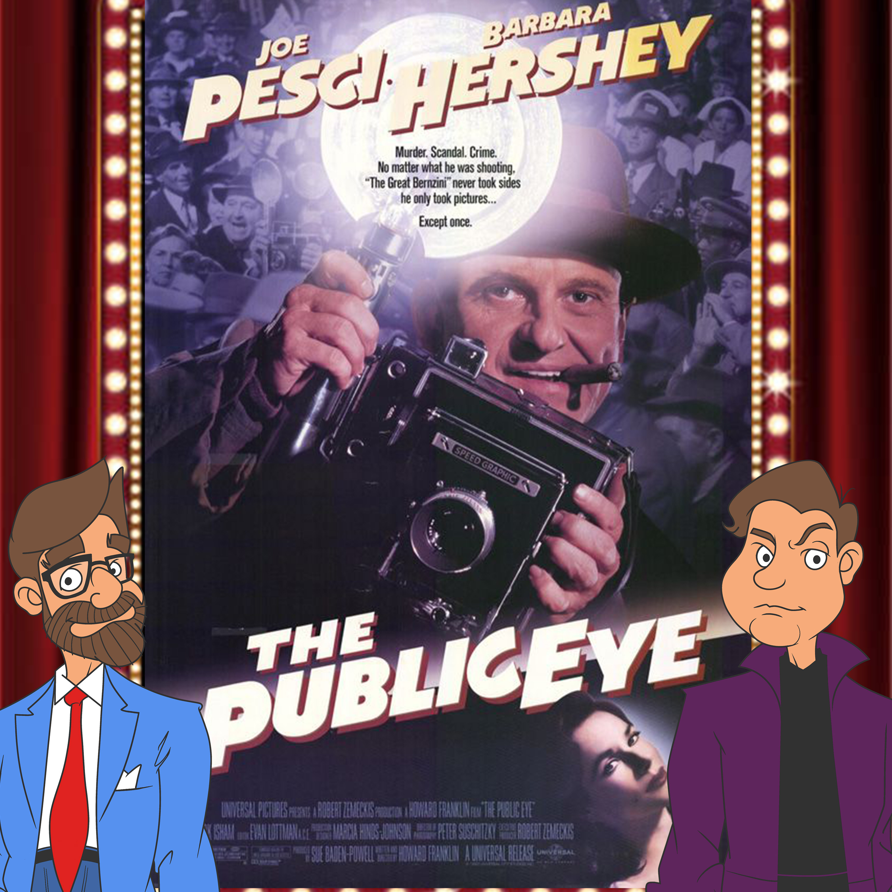 The Public Eye (1992) - Drive-In Double Feature Podcast Episode 178 episode artwork