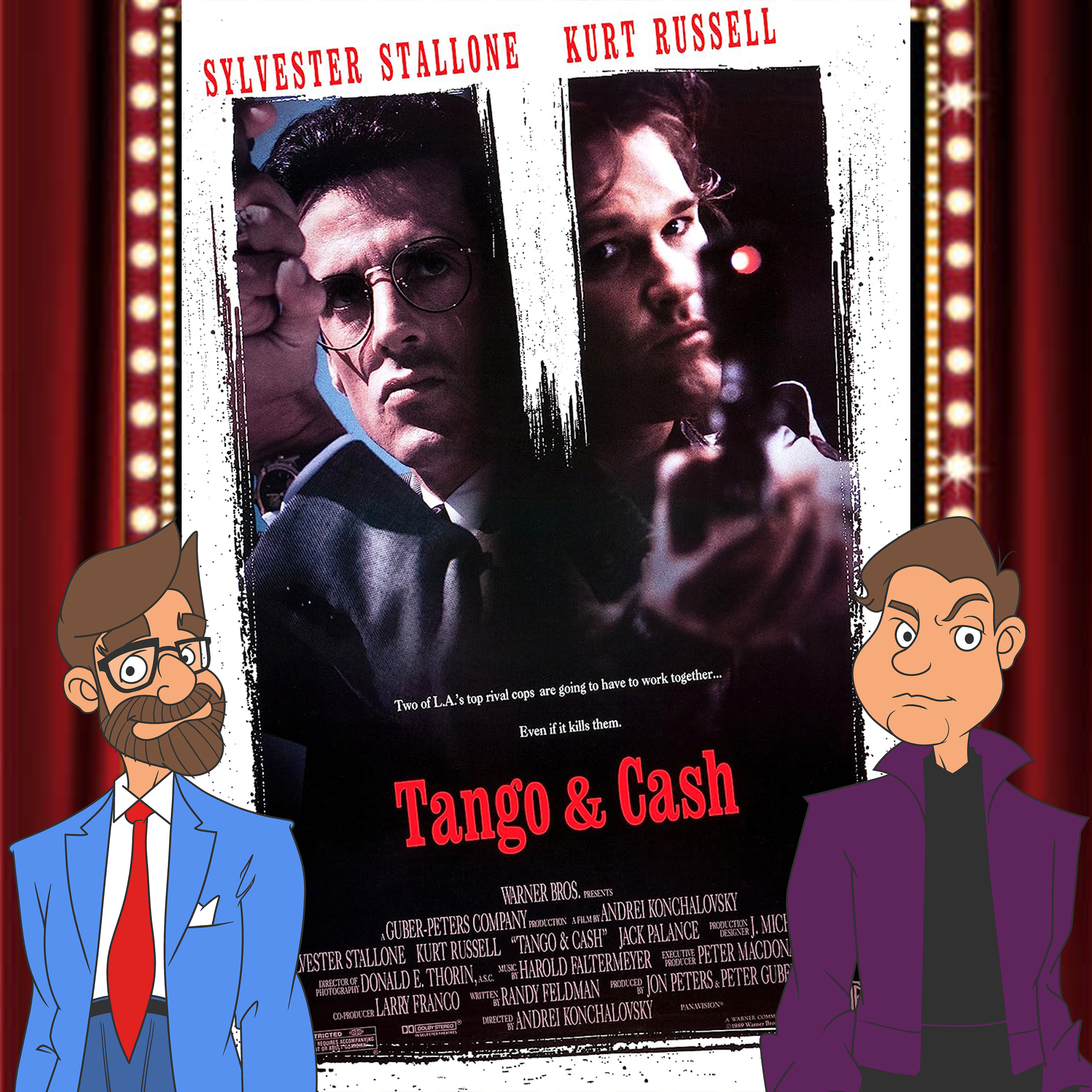 Tango and Cash (1989) - Drive-In Double Feature Podcast Episode 186 episode artwork