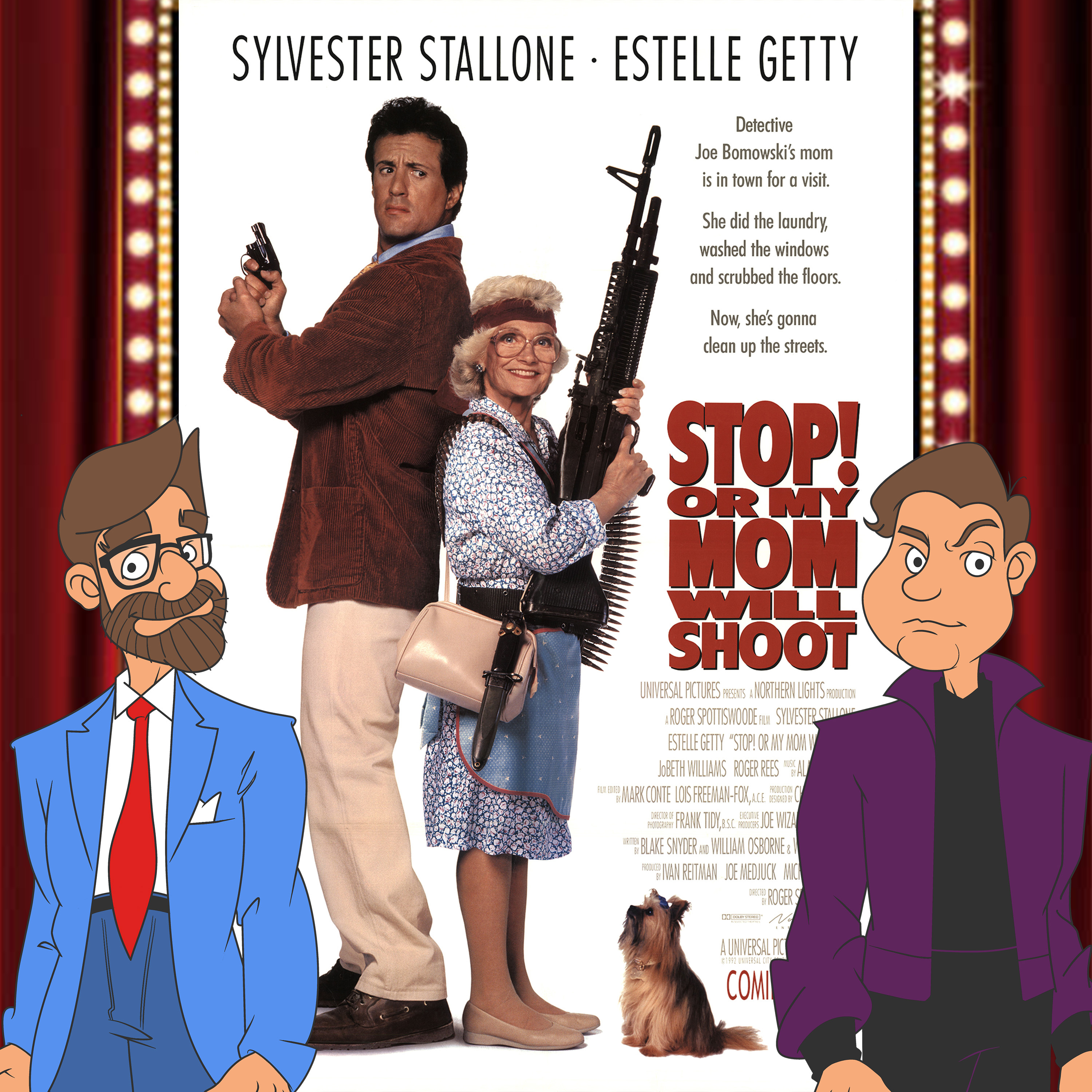 Stop! or My Mom Will Shoot (1992) - Drive-In Double Feature Podcast Episode 187 episode artwork