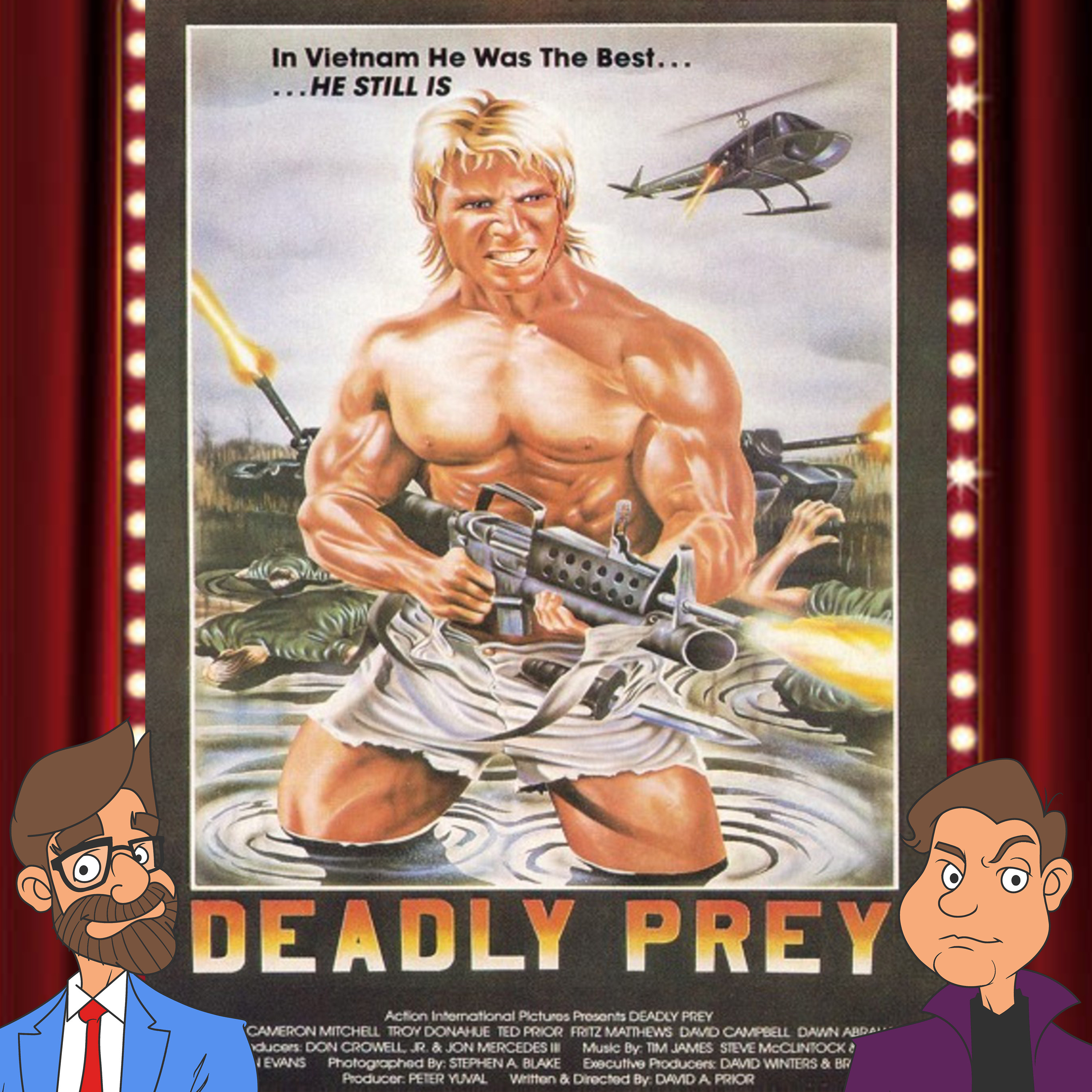 Deadly Prey (1987) - Drive-In Double Feature Podcast Episode 196