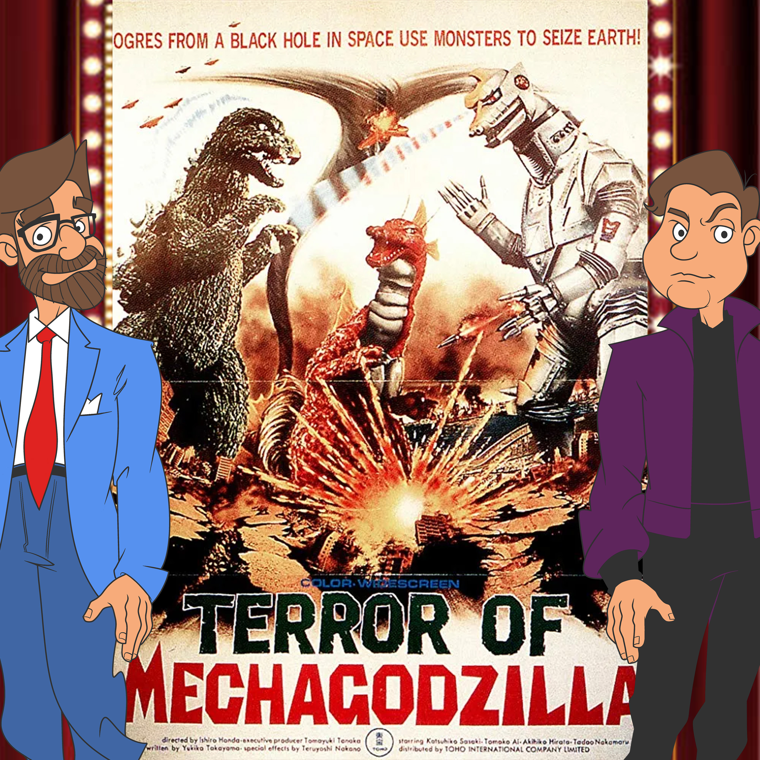 Terror of Mechagodzilla (1975) & MORE - Drive-In Double Feature Podcast Episode 200 episode artwork