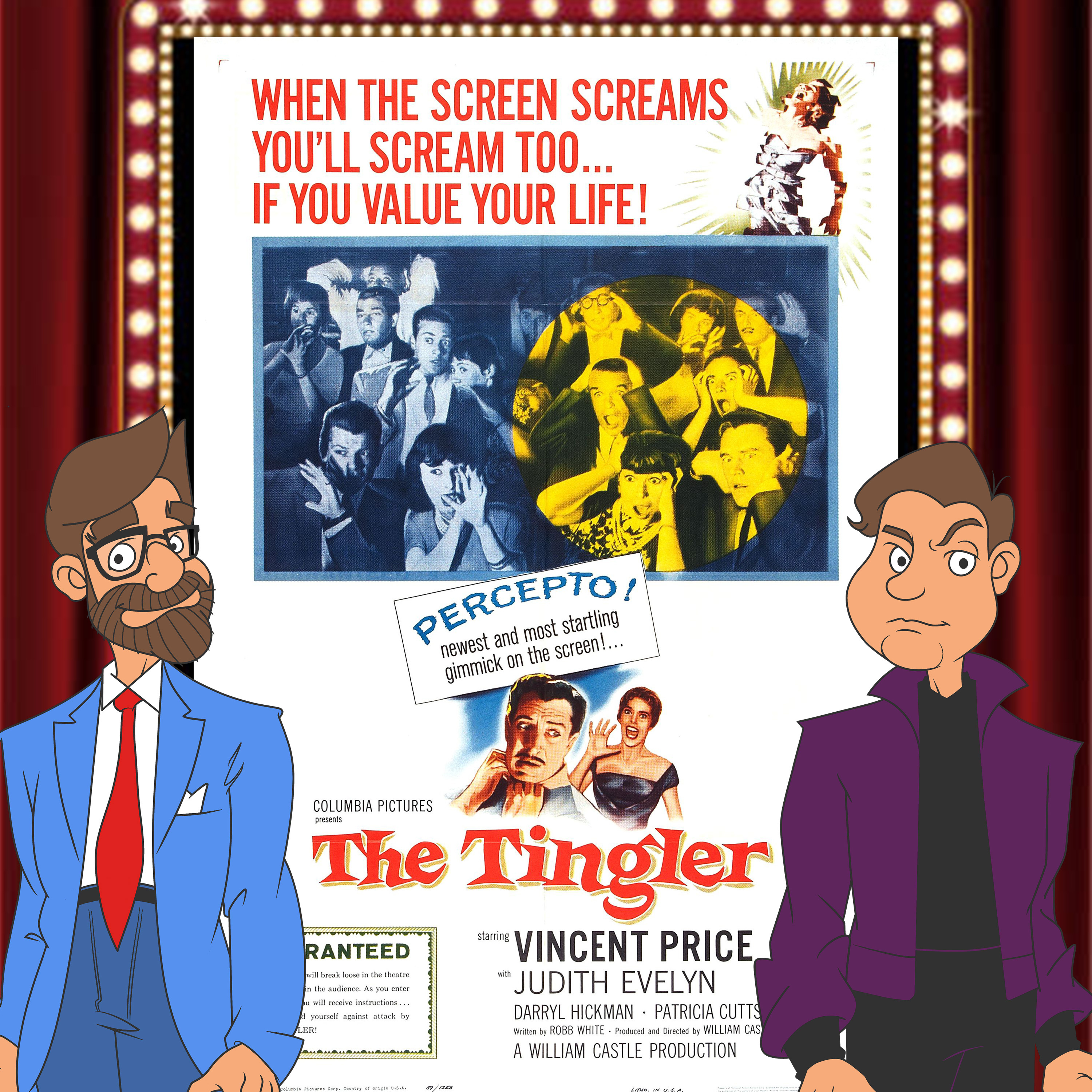 The Tingler (1959) - Drive-In Double Feature Episode 205