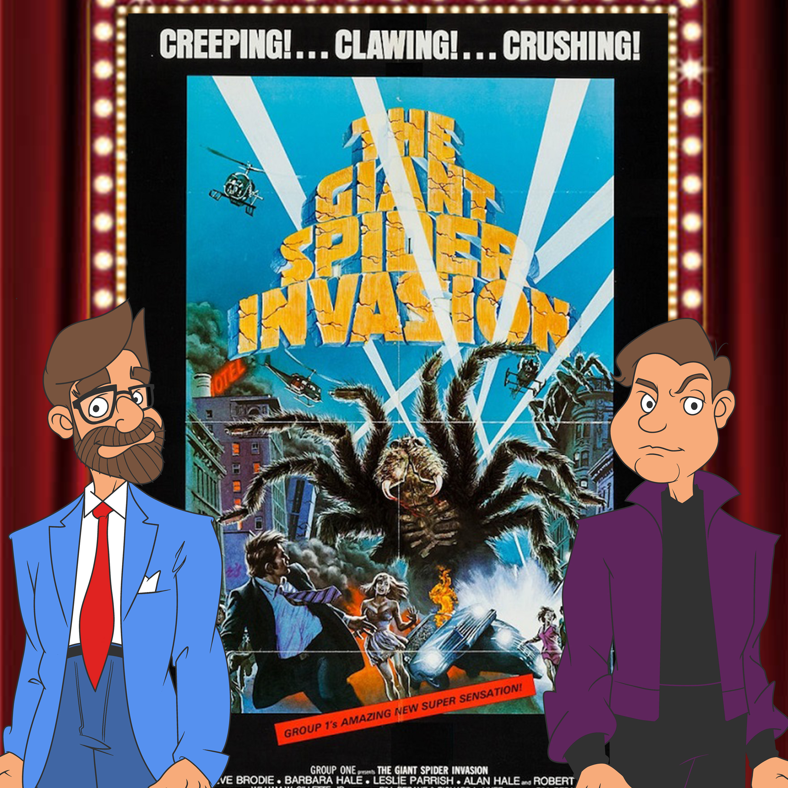 The Great Spider Invasion (1975) - Drive-In Double Feature Episode 213 episode artwork