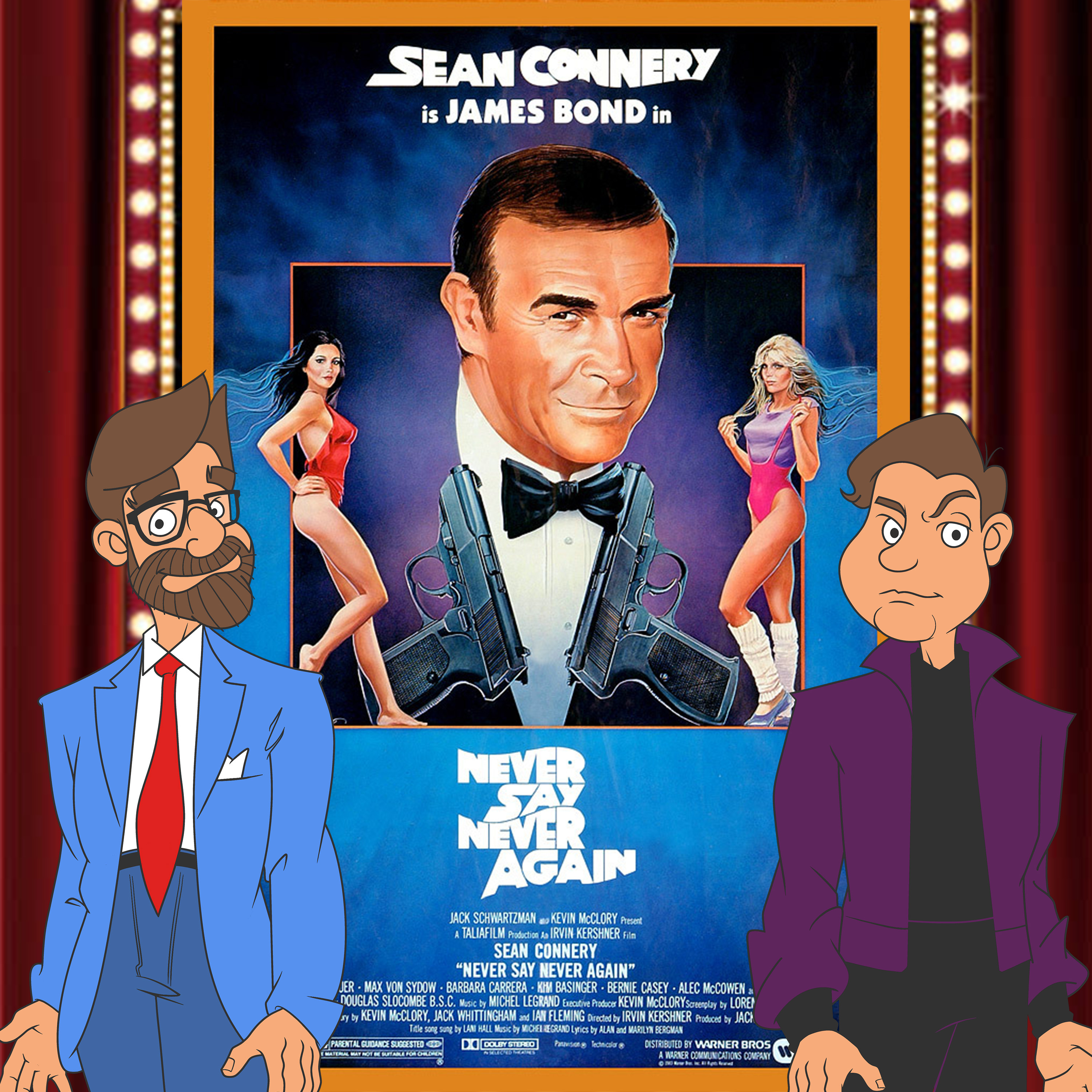 Never Say Never Again (1983) - Drive-In Double Feature Episode 219 episode artwork