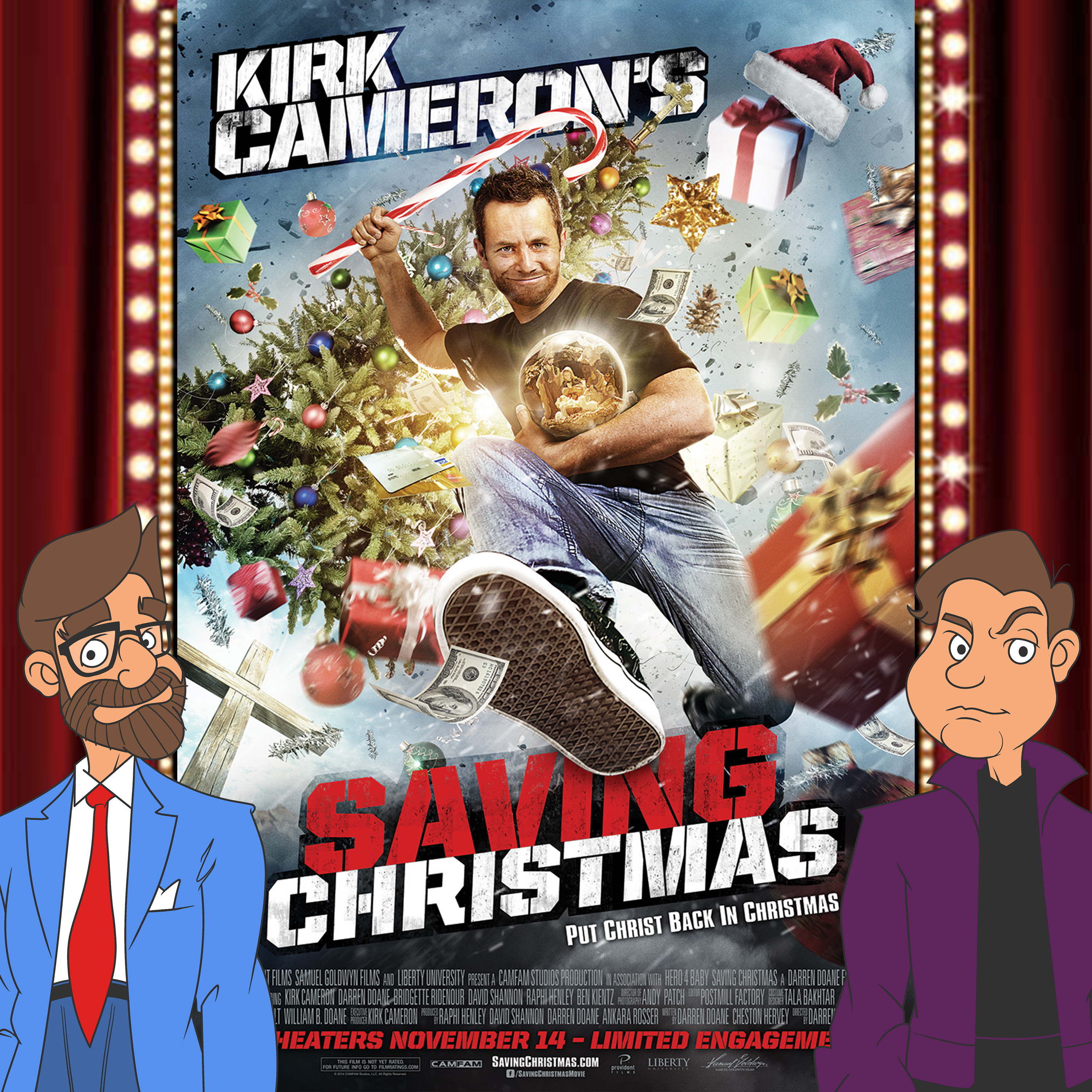 Kirk Cameron's Saving Christmas (2012) - Drive-In Double Feature Episode 223 episode artwork