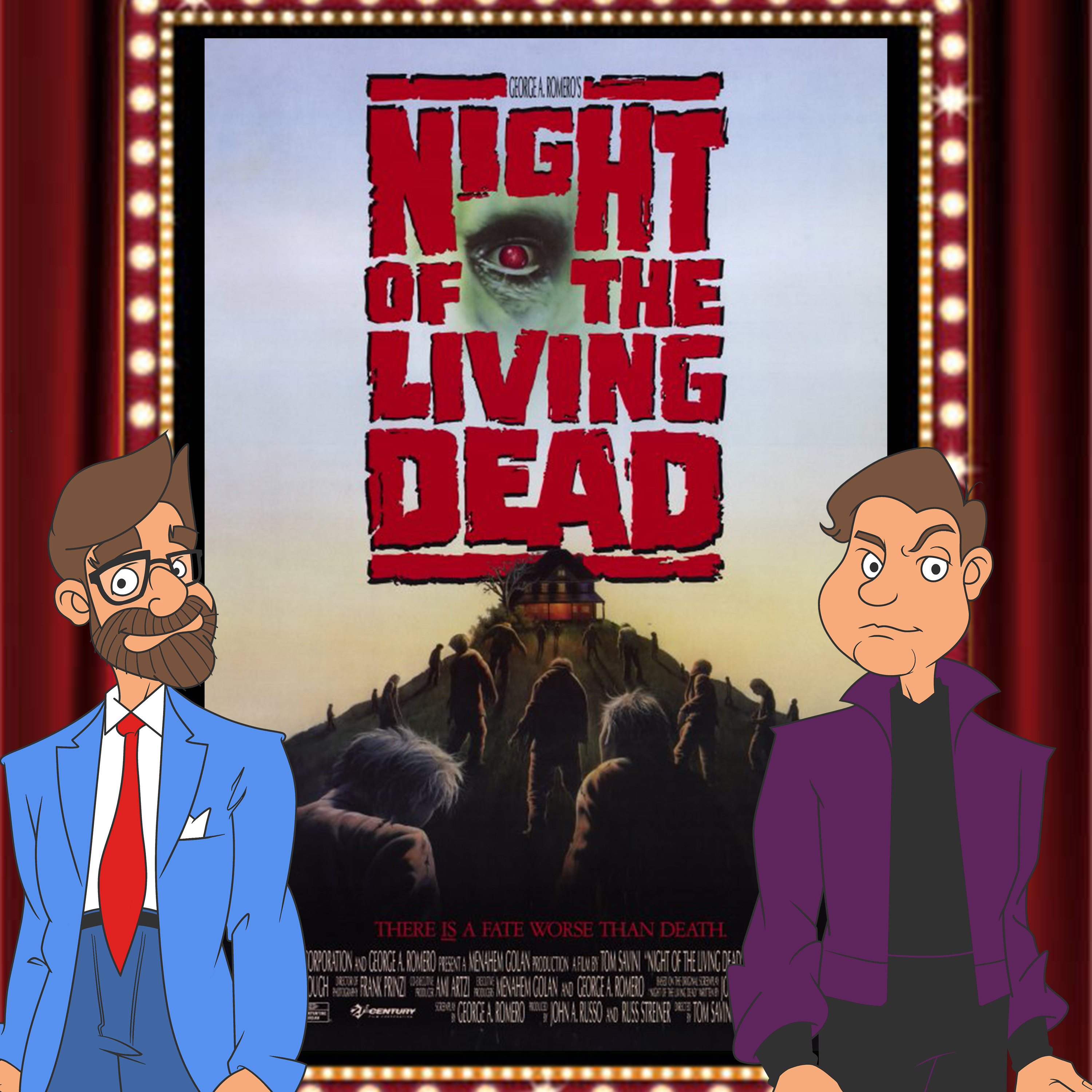 The Night of the Living Dead (1990) - Drive-In Double Feature Episode 310 episode artwork
