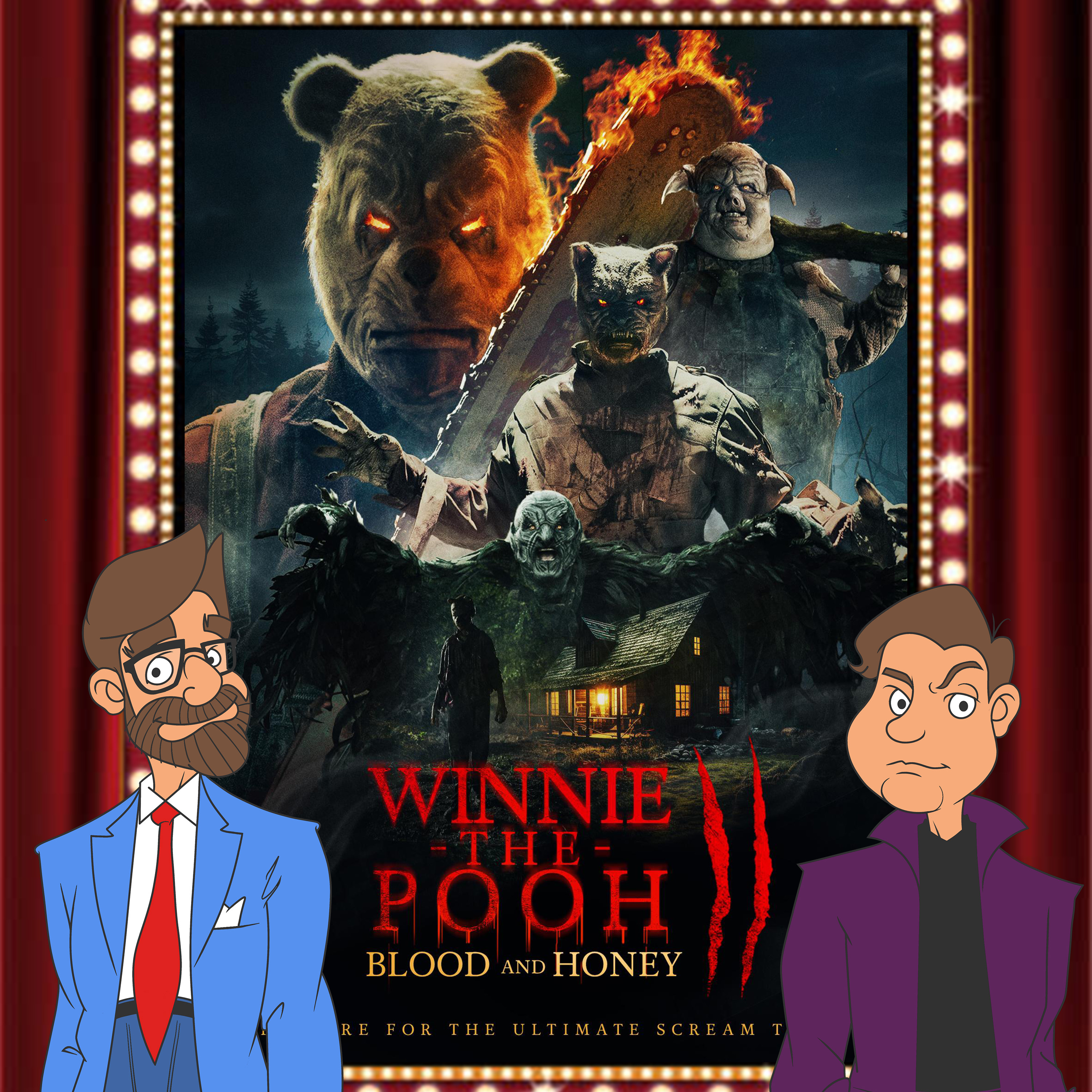Winnie-the-Pooh: Blood and Honey 2 (2024) - Drive-In Double Feature Episode 314  episode artwork