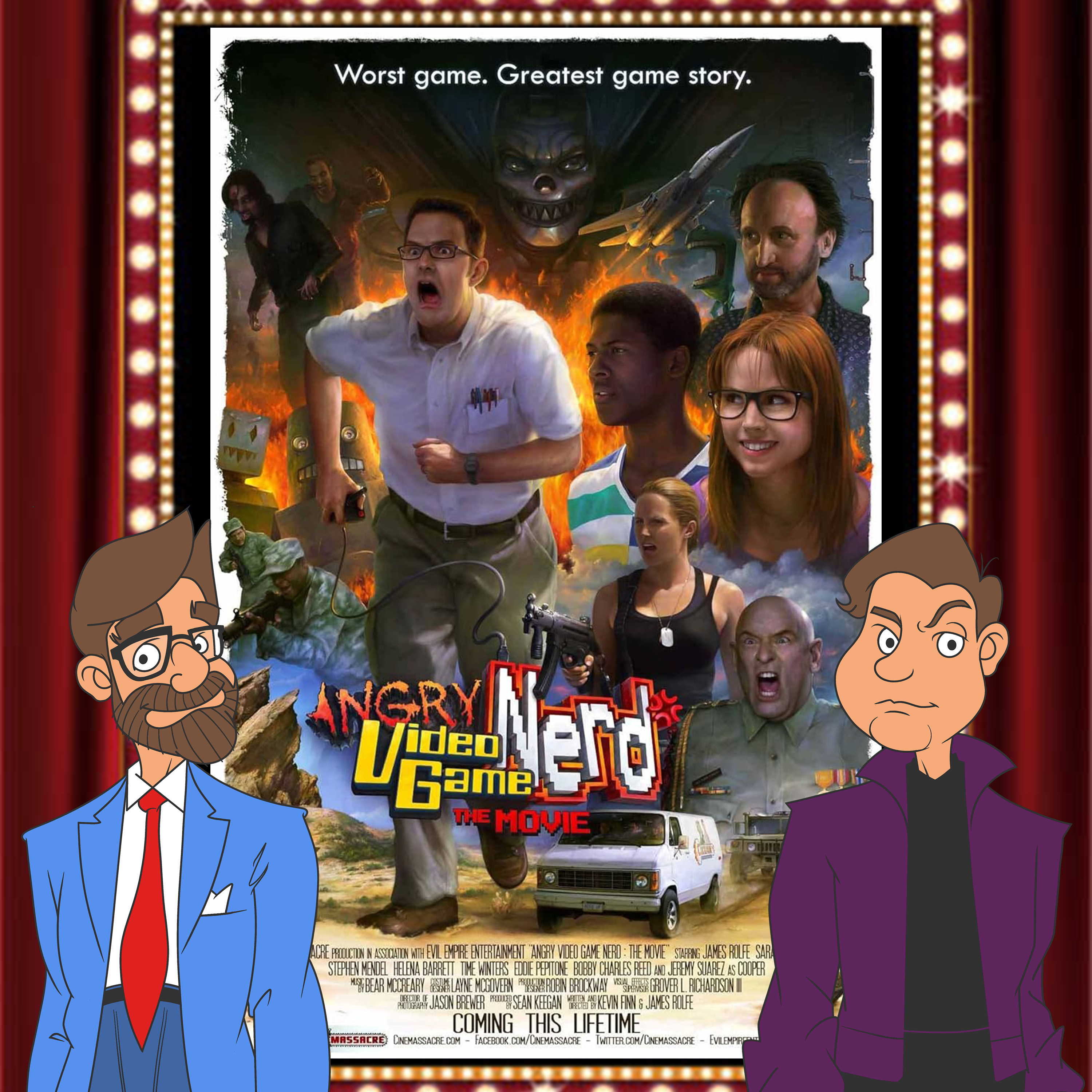 The Angry Video Game Nerd: The Movie (2014) - Drive-In Double Feature Episode 329