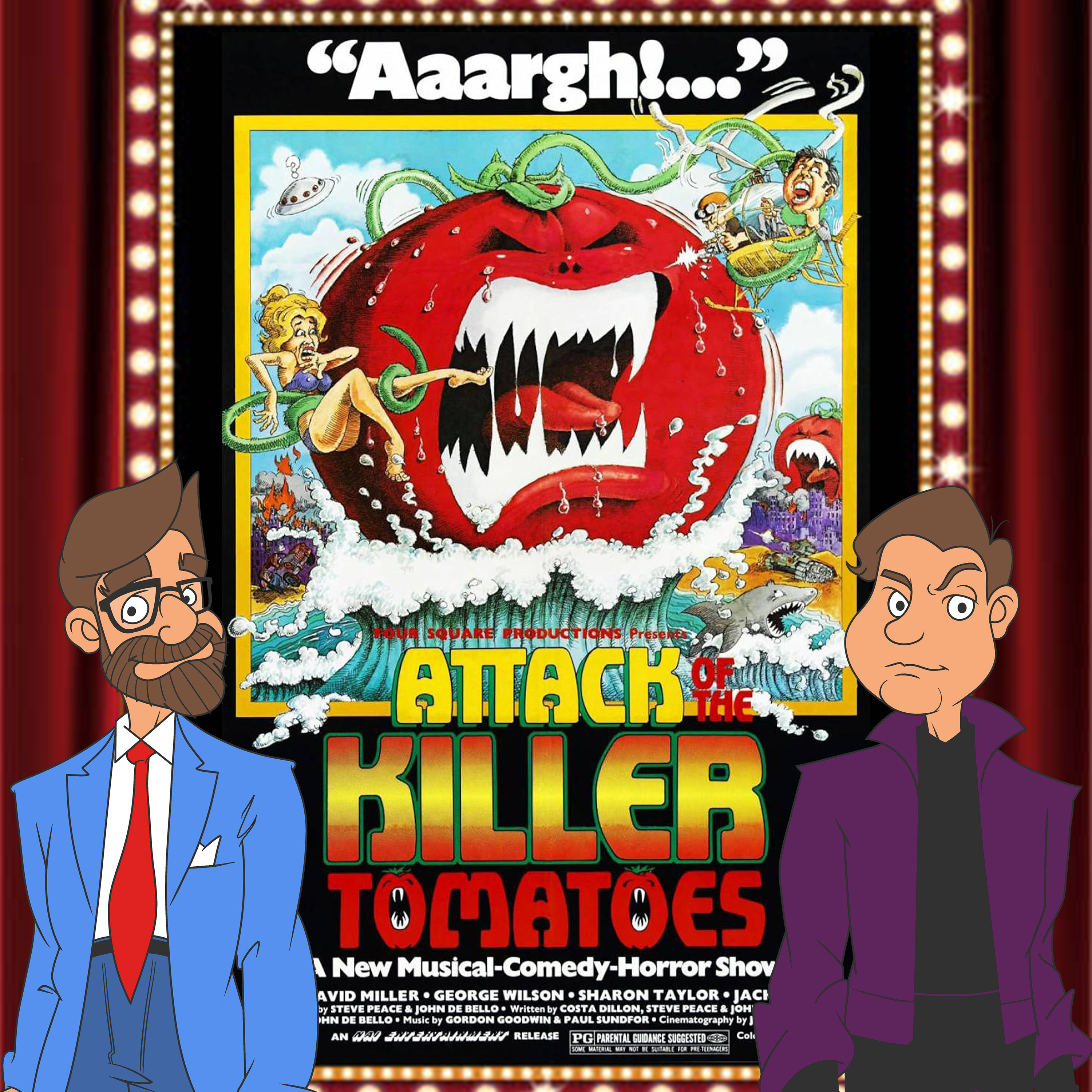 Attack of the Killer Tomatoes (1978) - Drive-In Double Feature Retro Episode 2 episode artwork