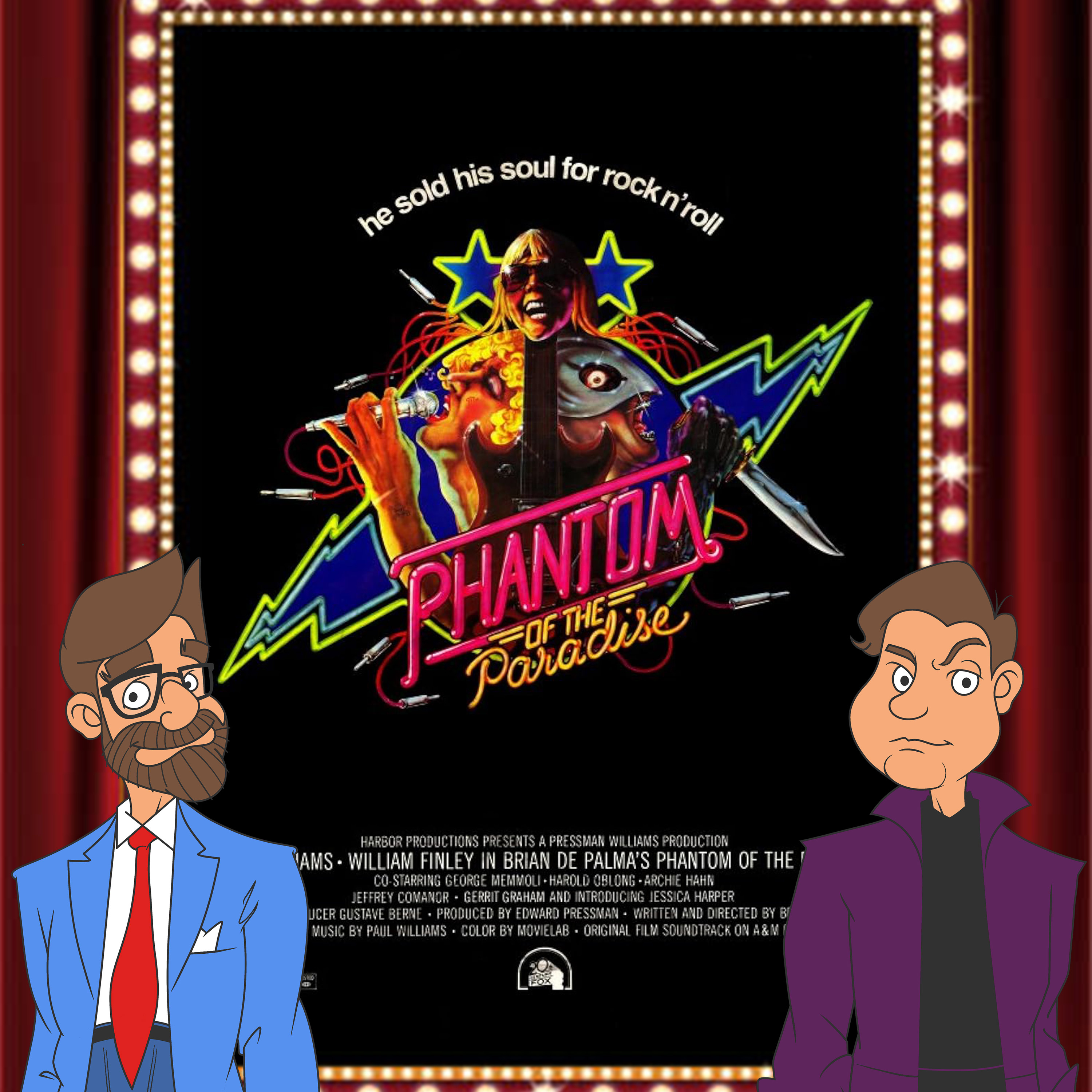 Phantom of the Paradise (1974) - Drive-In Double Feature Episode 337 episode artwork