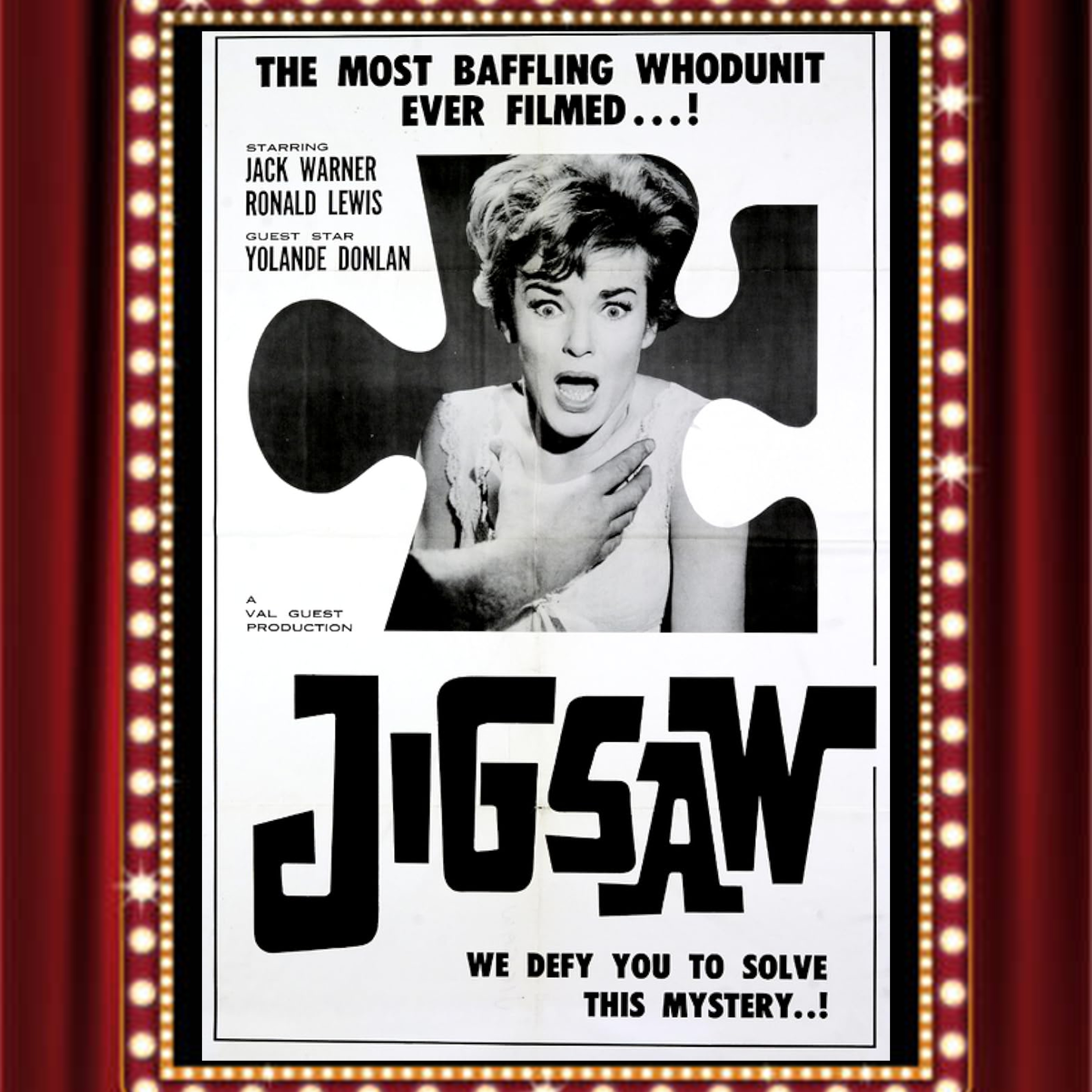 Jigsaw (1962) - Drive-In Double Feature Episode 364 episode artwork