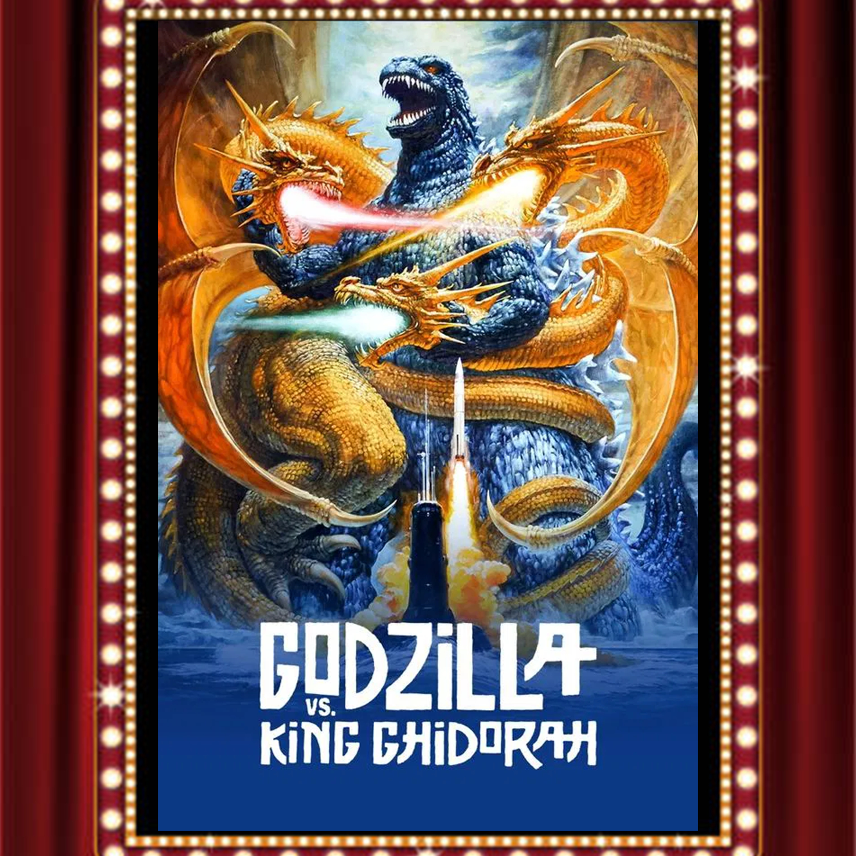 Godzilla vs. King Ghidorah (1991) - Drive-In Double Feature Episode 404 episode artwork