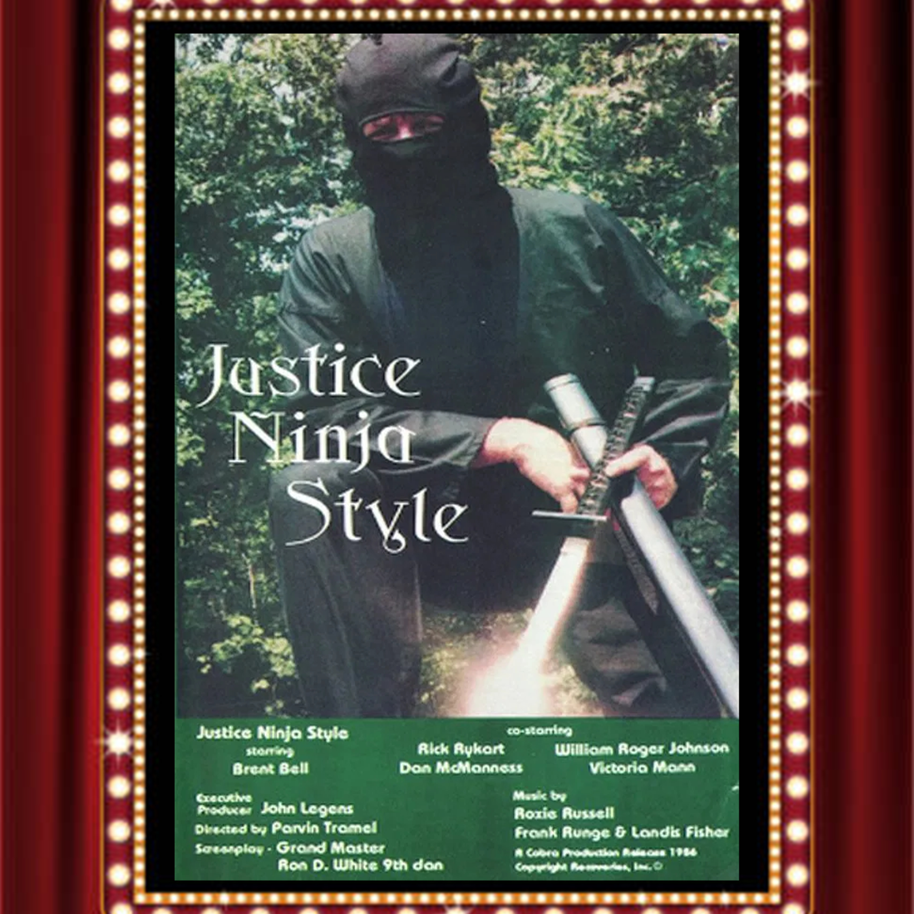 Justice Ninja Style (1986) - Drive-In Double Feature Episode 408 episode artwork