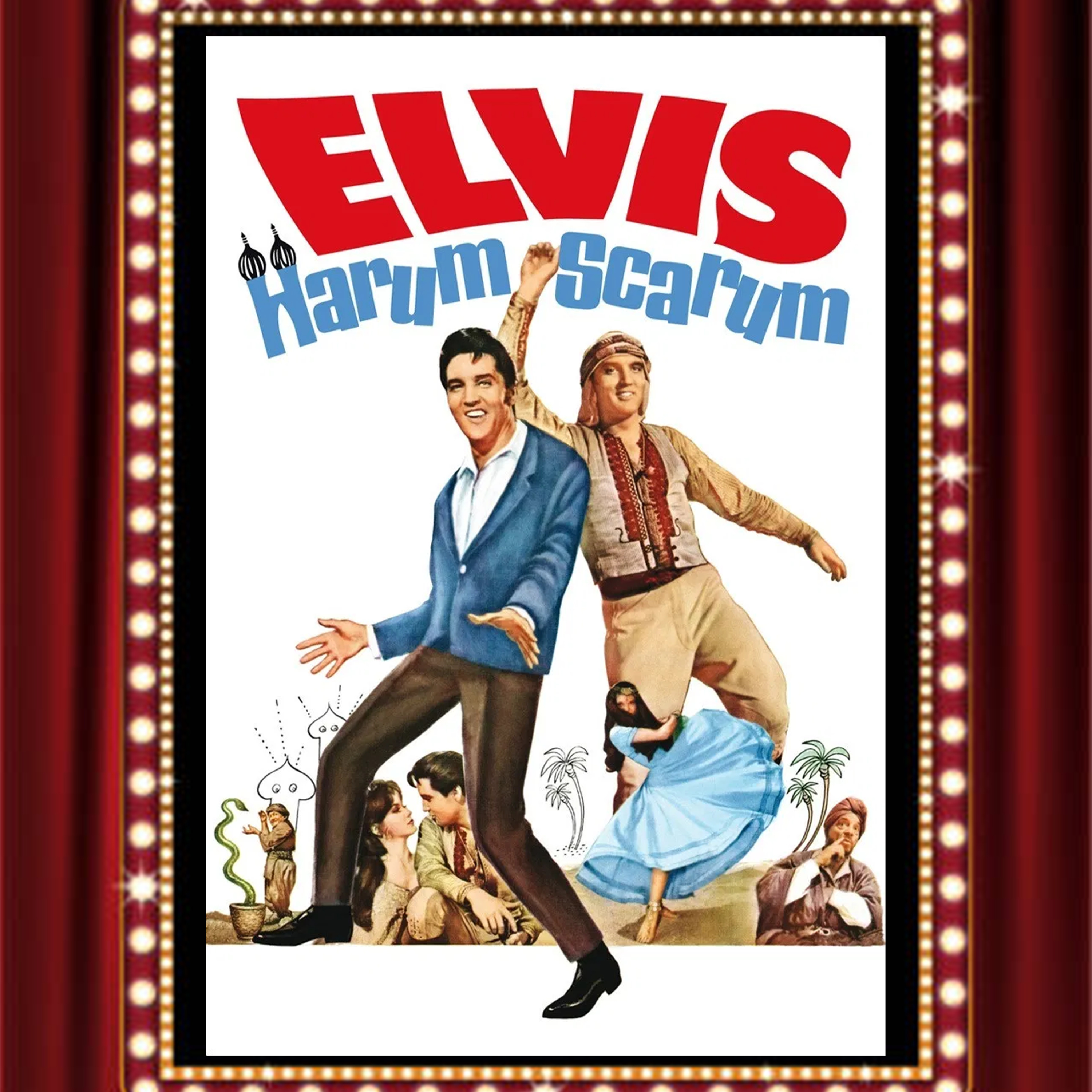 Harum Scarum (1965) - Drive-In Double Feature Episode 437 episode artwork