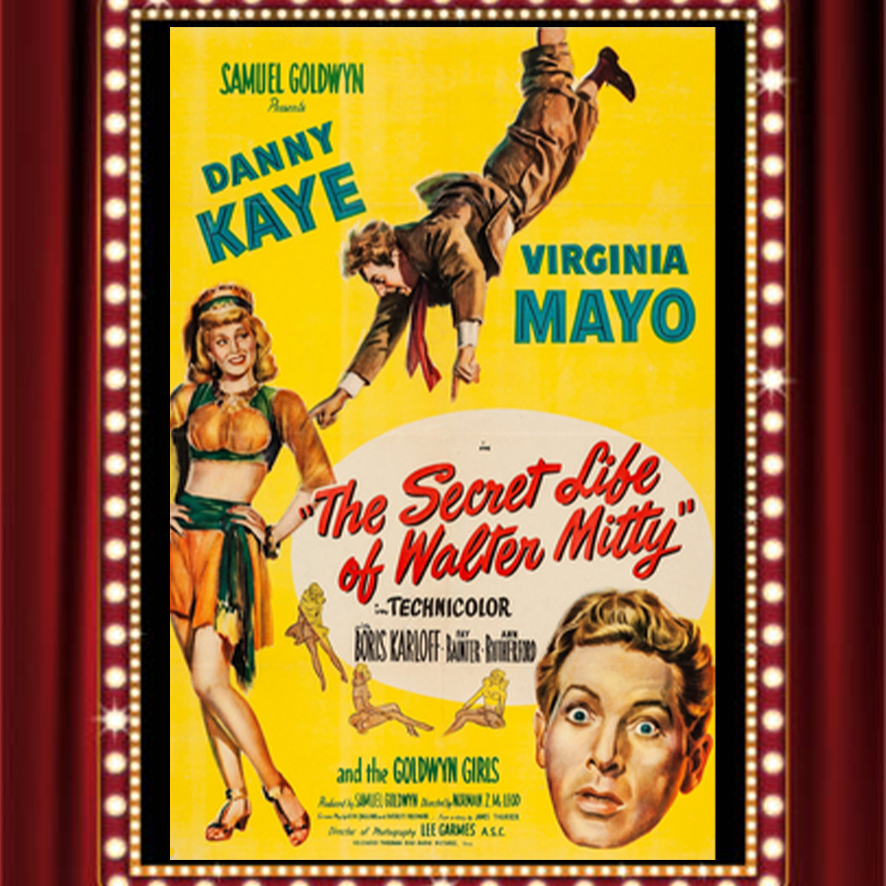 The Secret Life of Walter Mitty (1947) - Drive-In Double Feature Episode 444