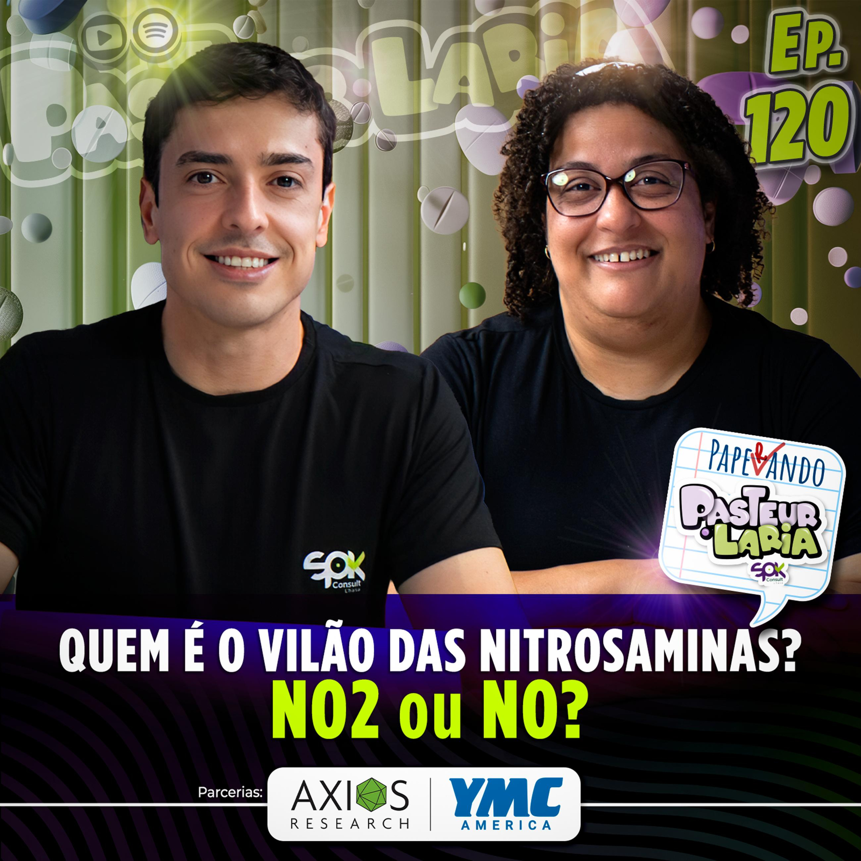 QUAL É A MOLÉCULA RESPONSÁVEL PELA NITROSAÇÃO NOS MEDICAMENTOS? - EP 120 episode artwork