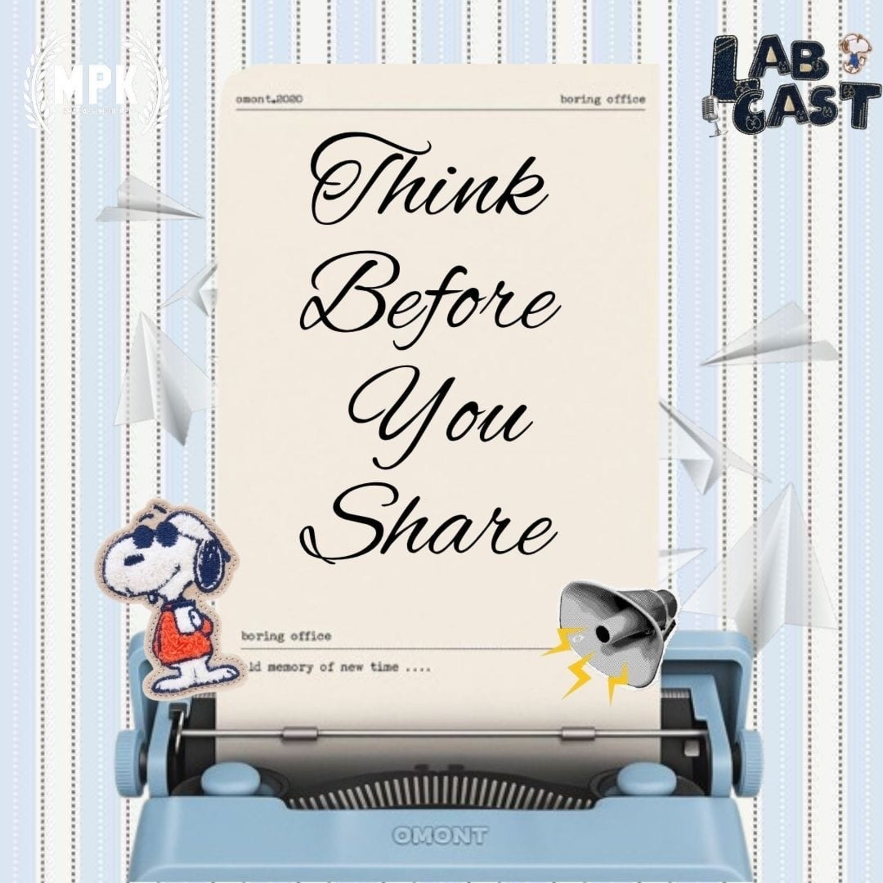 Episode 28: Think Before You Share episode artwork