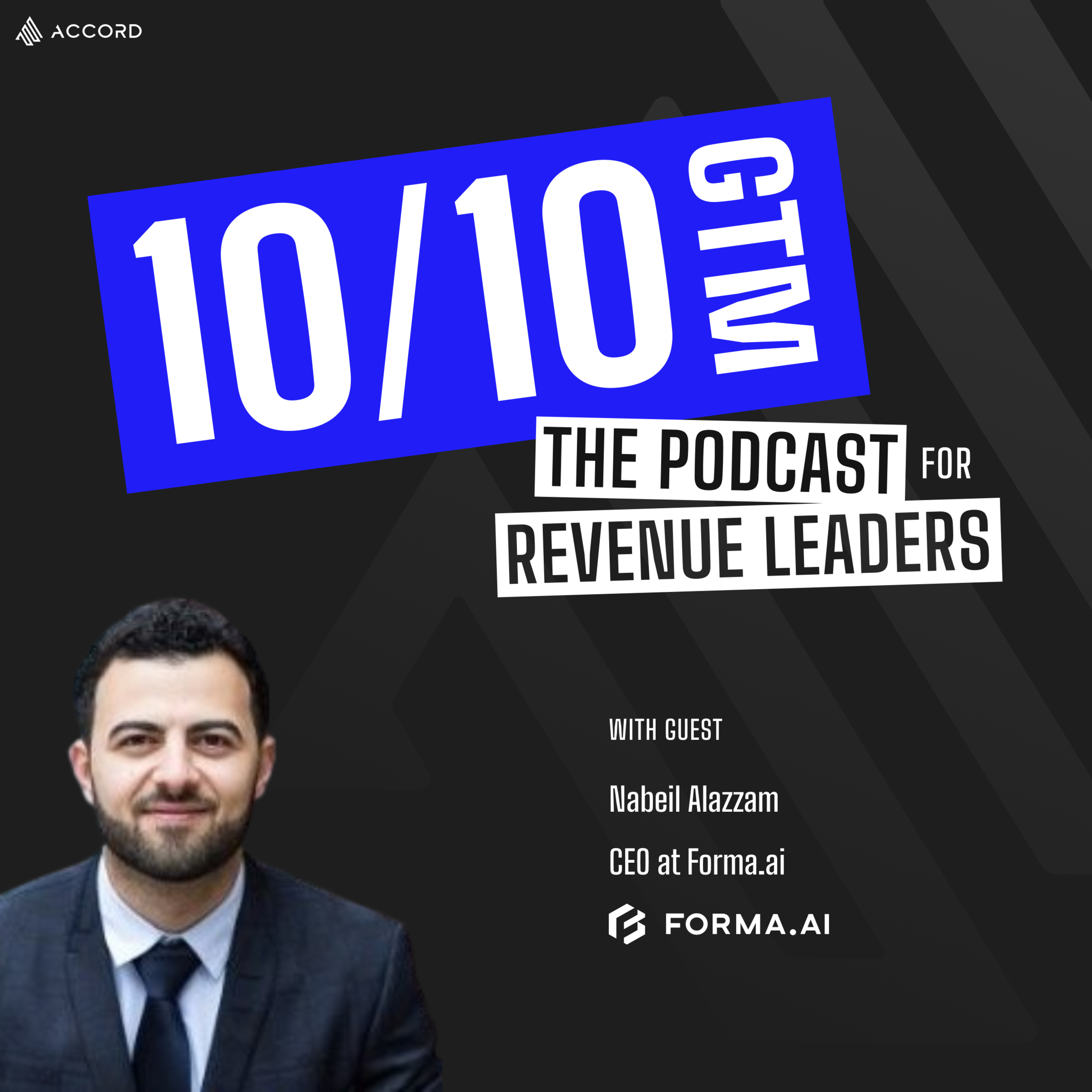 The Art of Sales Compensation with Nabeil Alazzam, CEO at Forma.ai