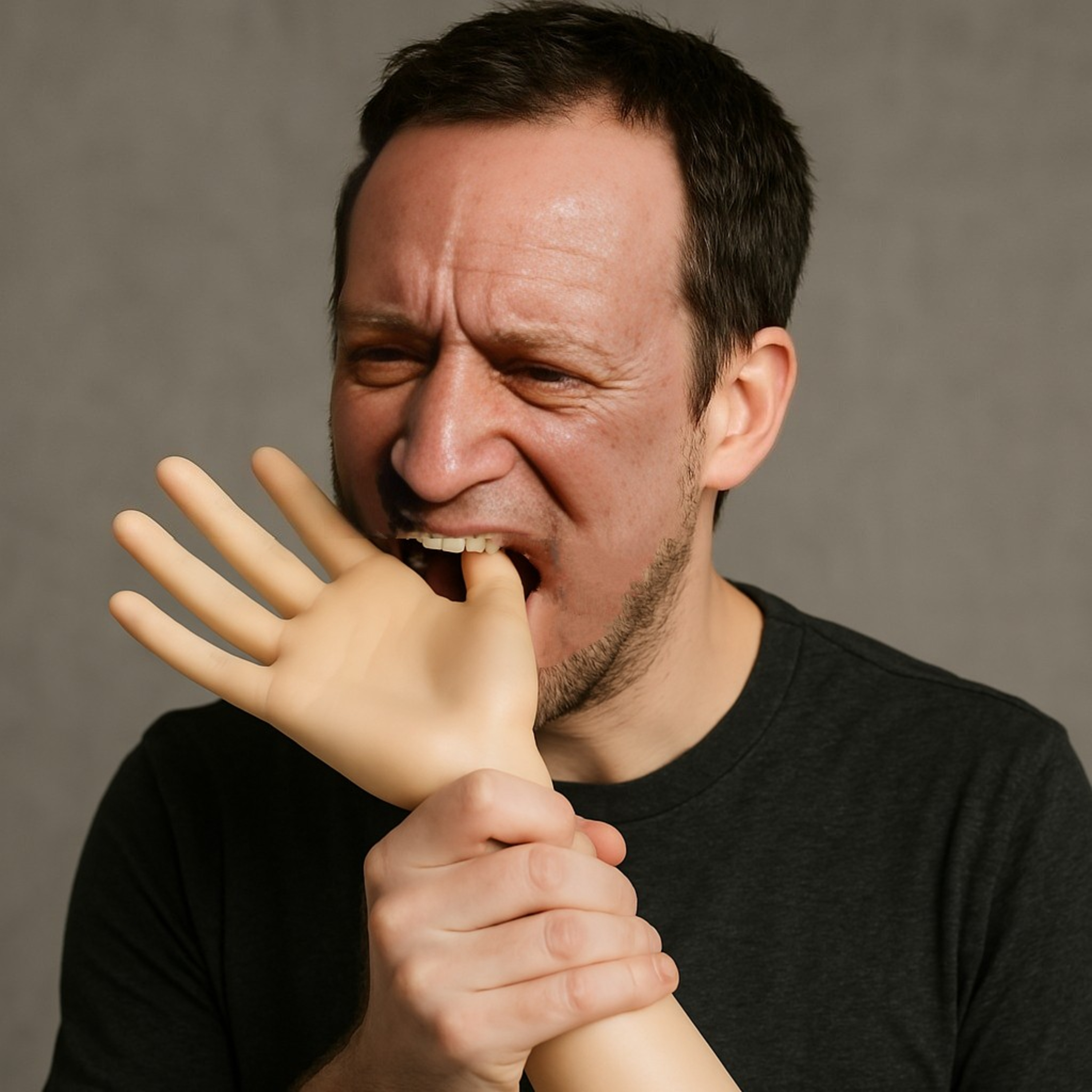 Reupload :Anthony Cumia Talks Biting Dani Brands Hand!