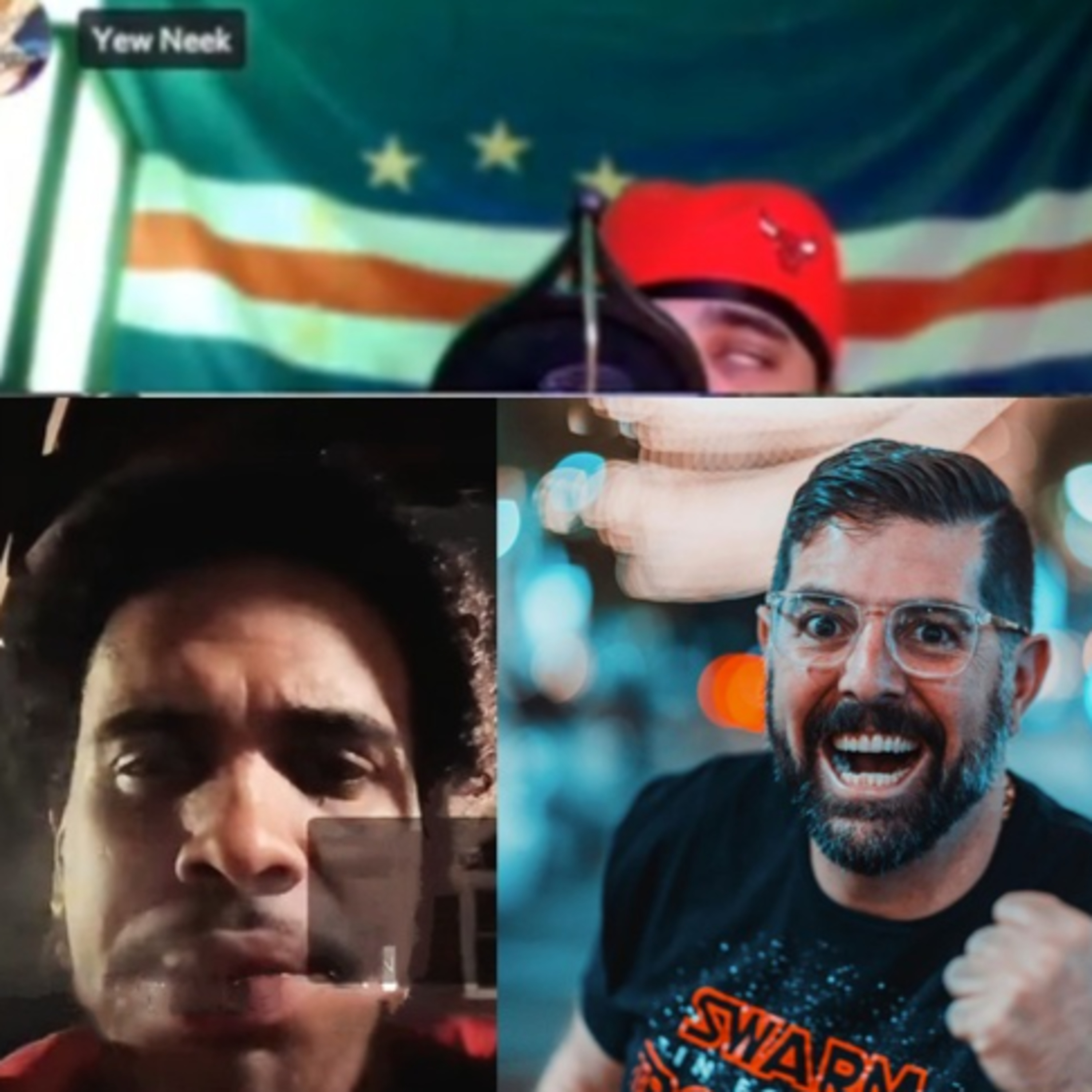 Sam tripoli unloads on Yewneek! Sam Tripoli crashes out (Reupload )